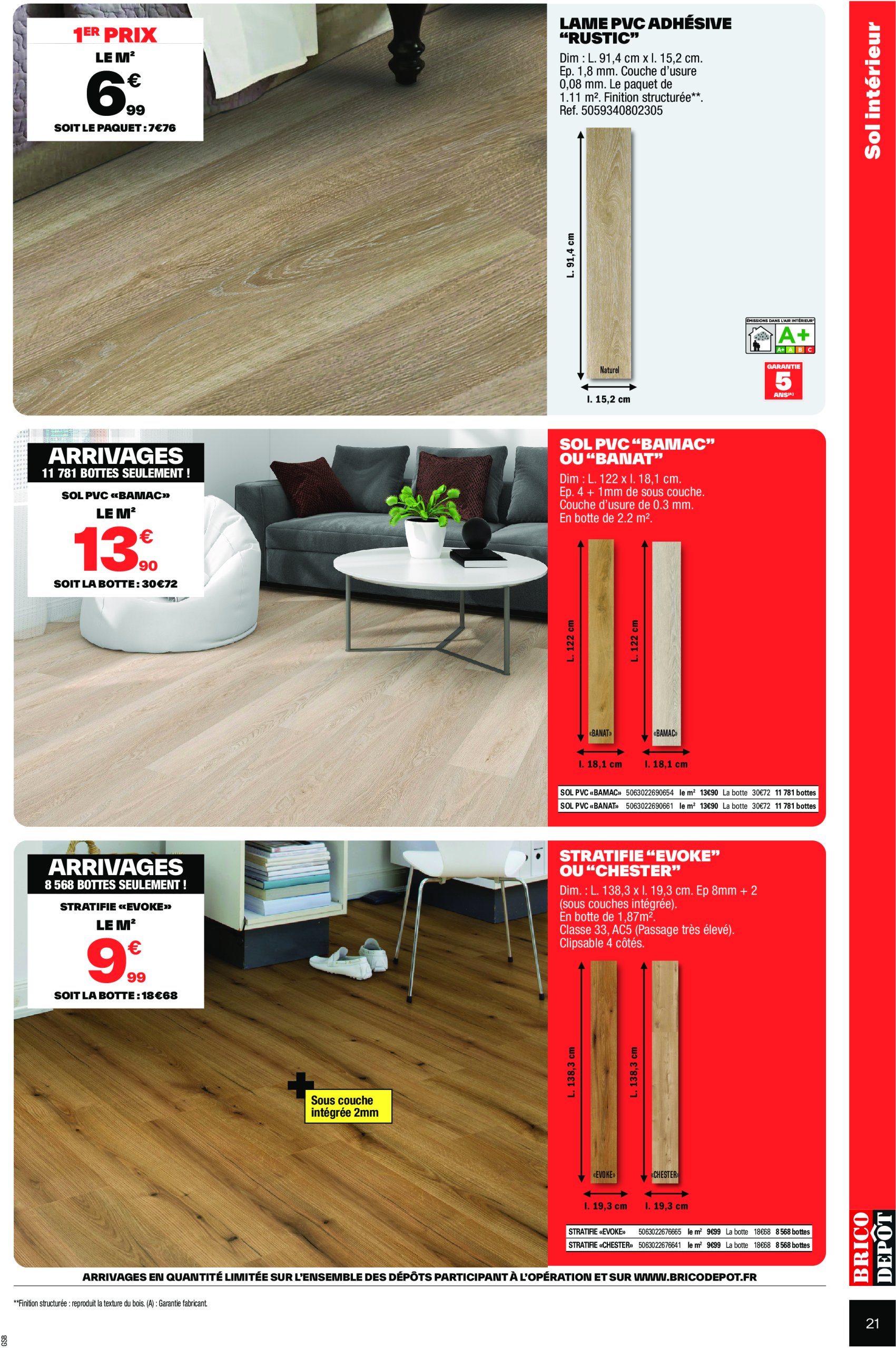 brico-depot - Catalogue Brico Dépôt valable du 18/07 au 07/08 - page: 21