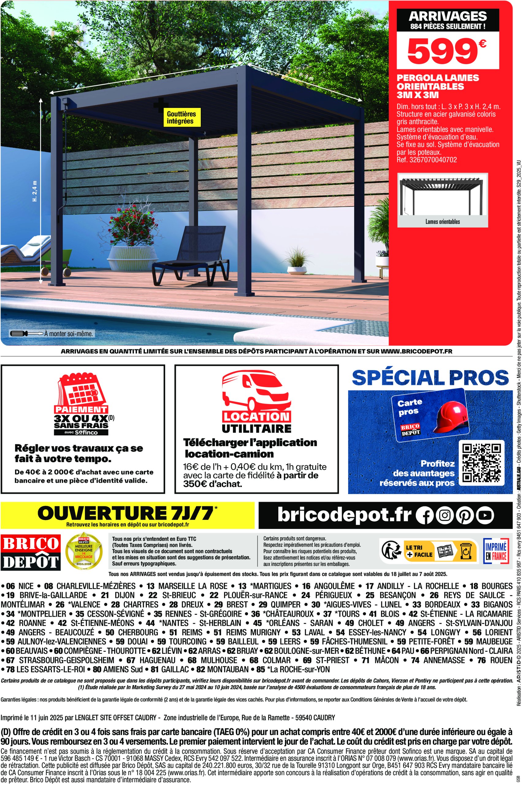 brico-depot - Catalogue Brico Dépôt valable du 18/07 au 07/08 - page: 24
