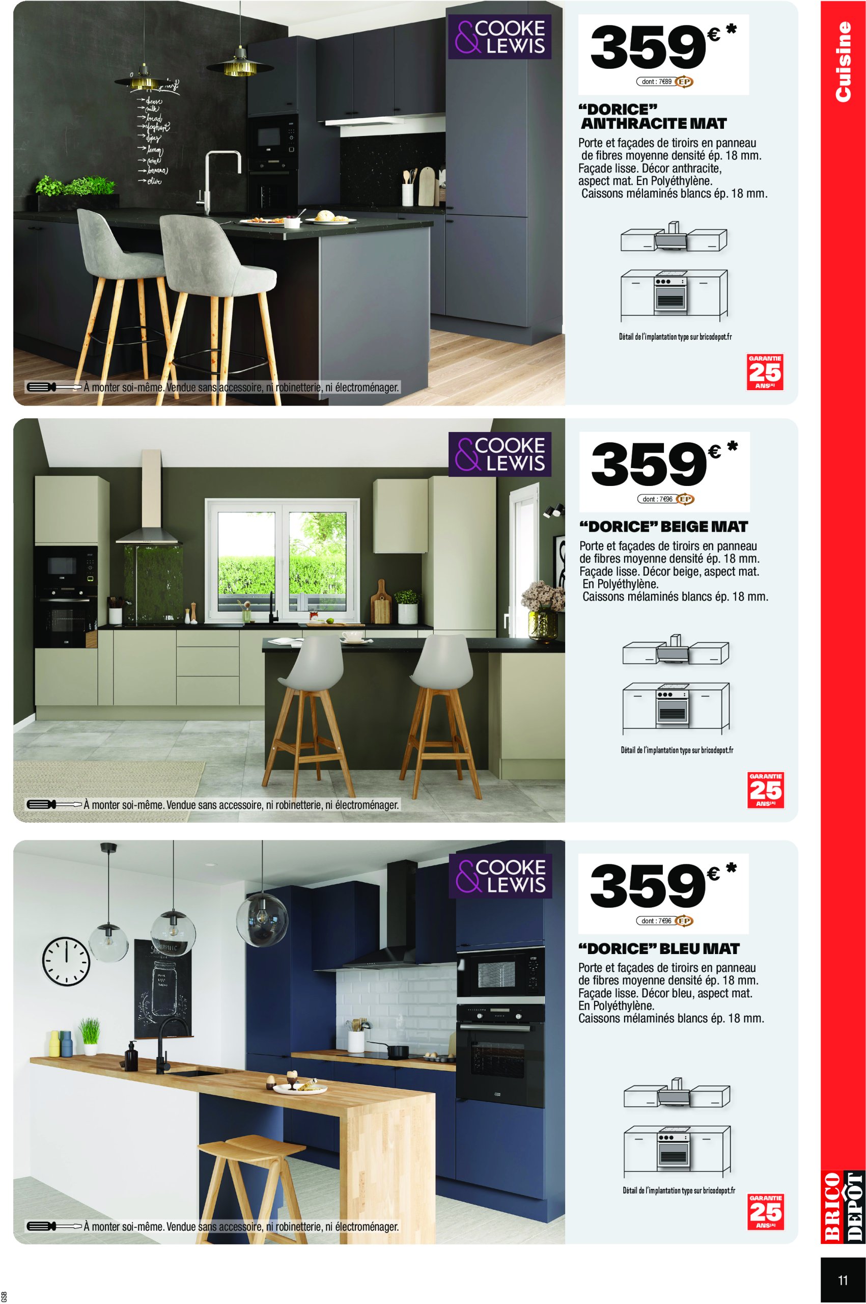 brico-depot - Catalogue Brico Dépôt valable du 18/07 au 07/08 - page: 11