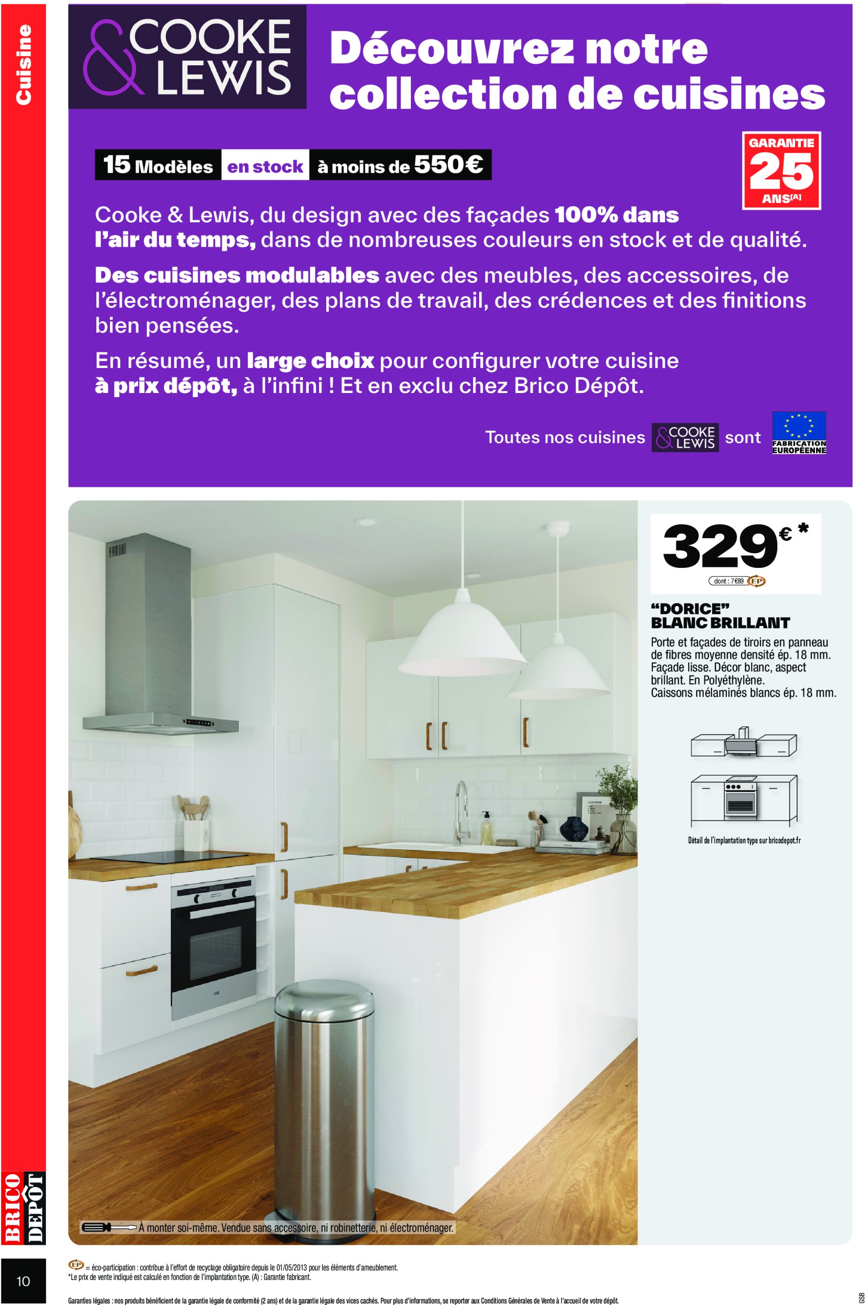 brico-depot - Catalogue Brico Dépôt valable du 18/07 au 07/08 - page: 10
