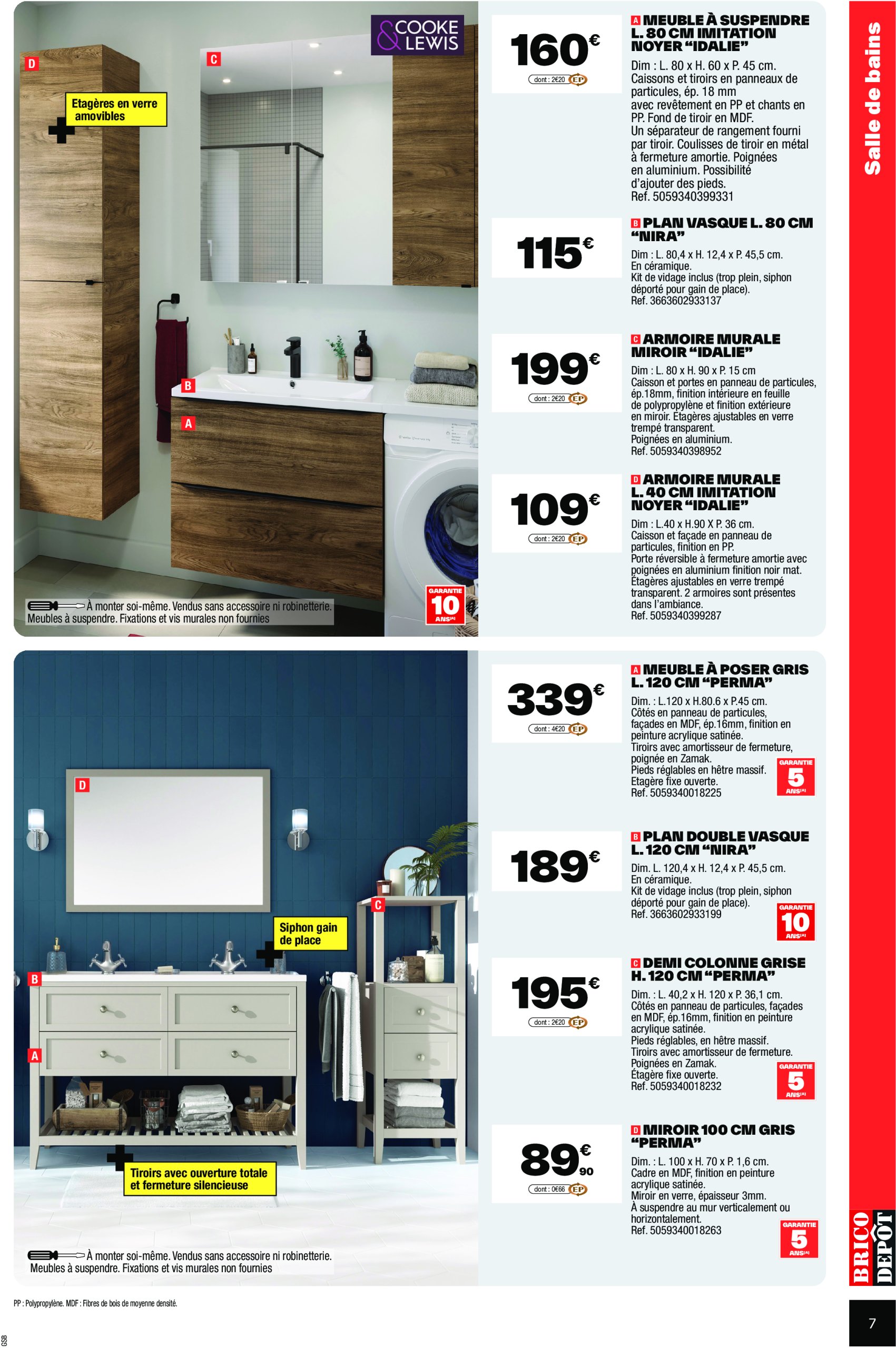 brico-depot - Catalogue Brico Dépôt valable du 18/07 au 07/08 - page: 7