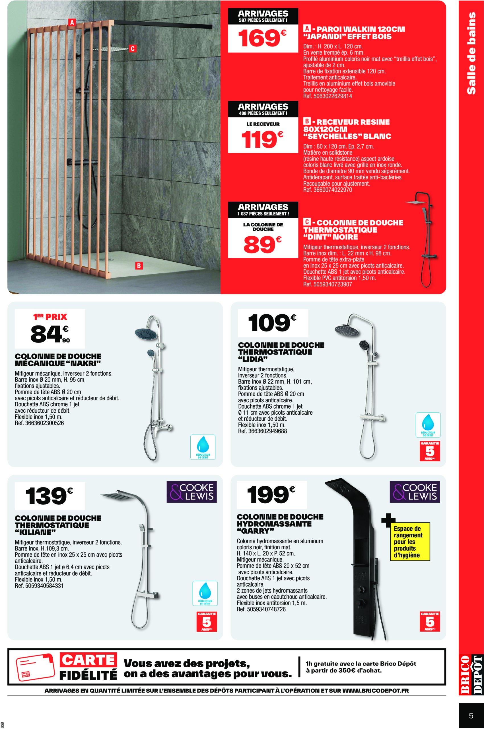 brico-depot - Catalogue Brico Dépôt valable du 18/07 au 07/08 - page: 5