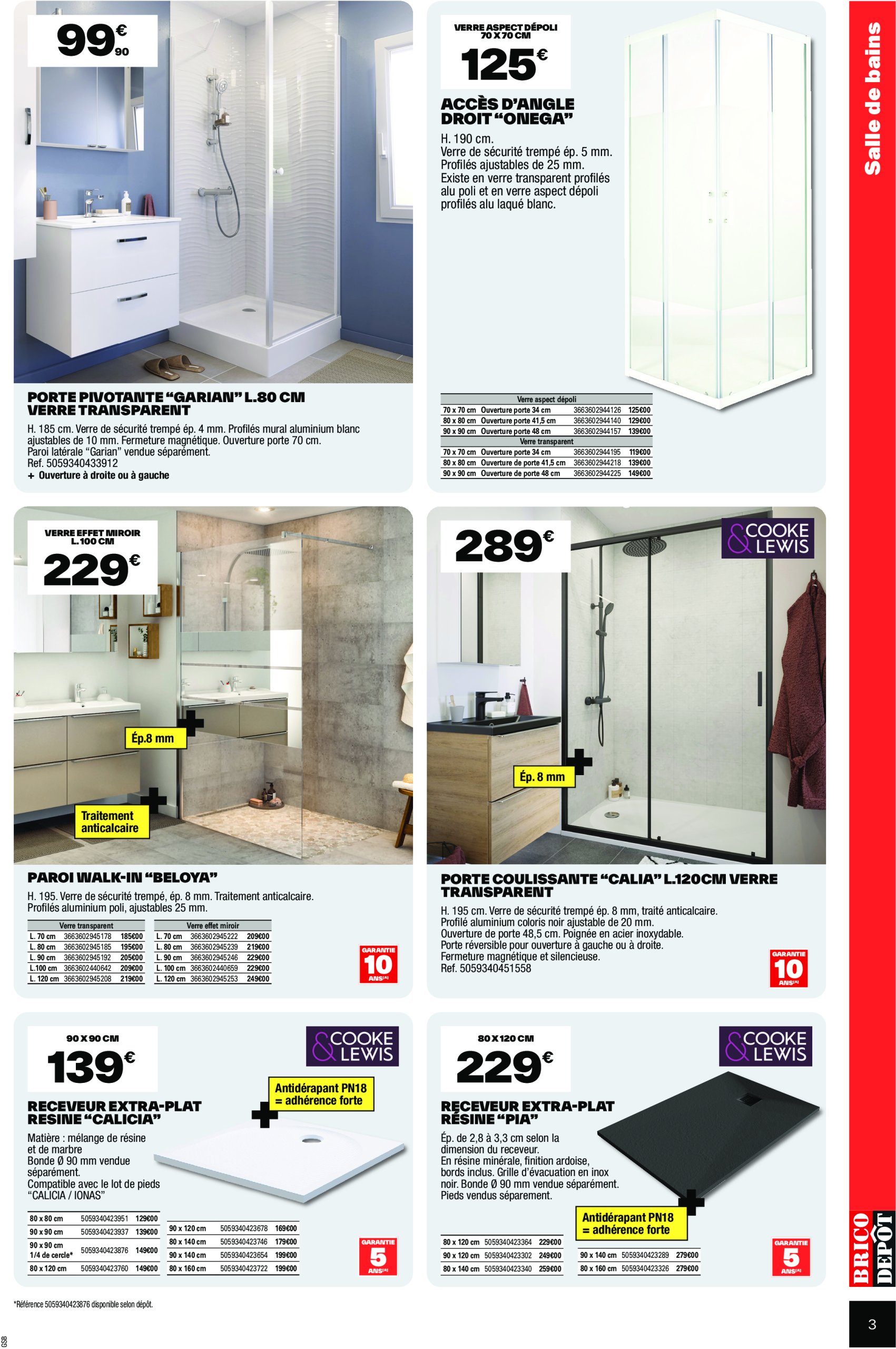 brico-depot - Catalogue Brico Dépôt valable du 18/07 au 07/08 - page: 3