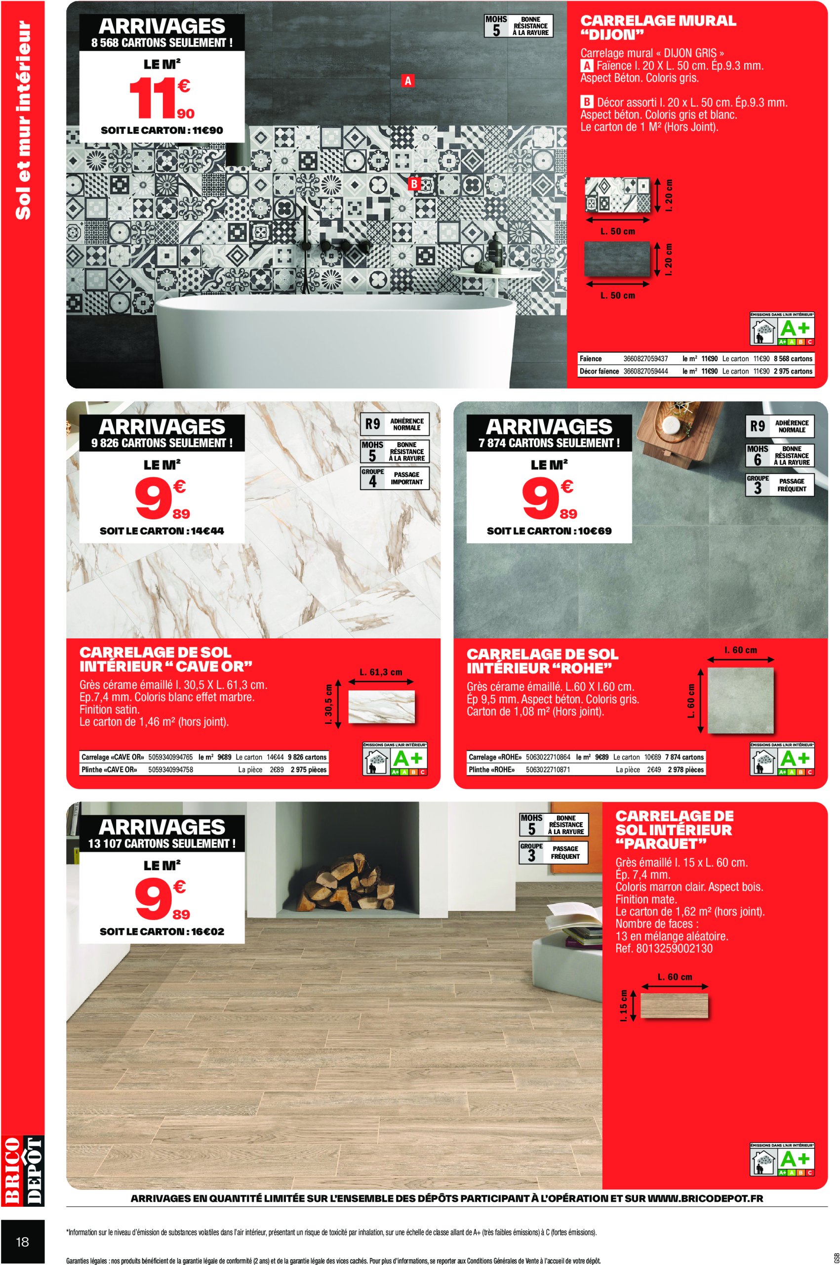 brico-depot - Catalogue Brico Dépôt valable du 18/07 au 07/08 - page: 18