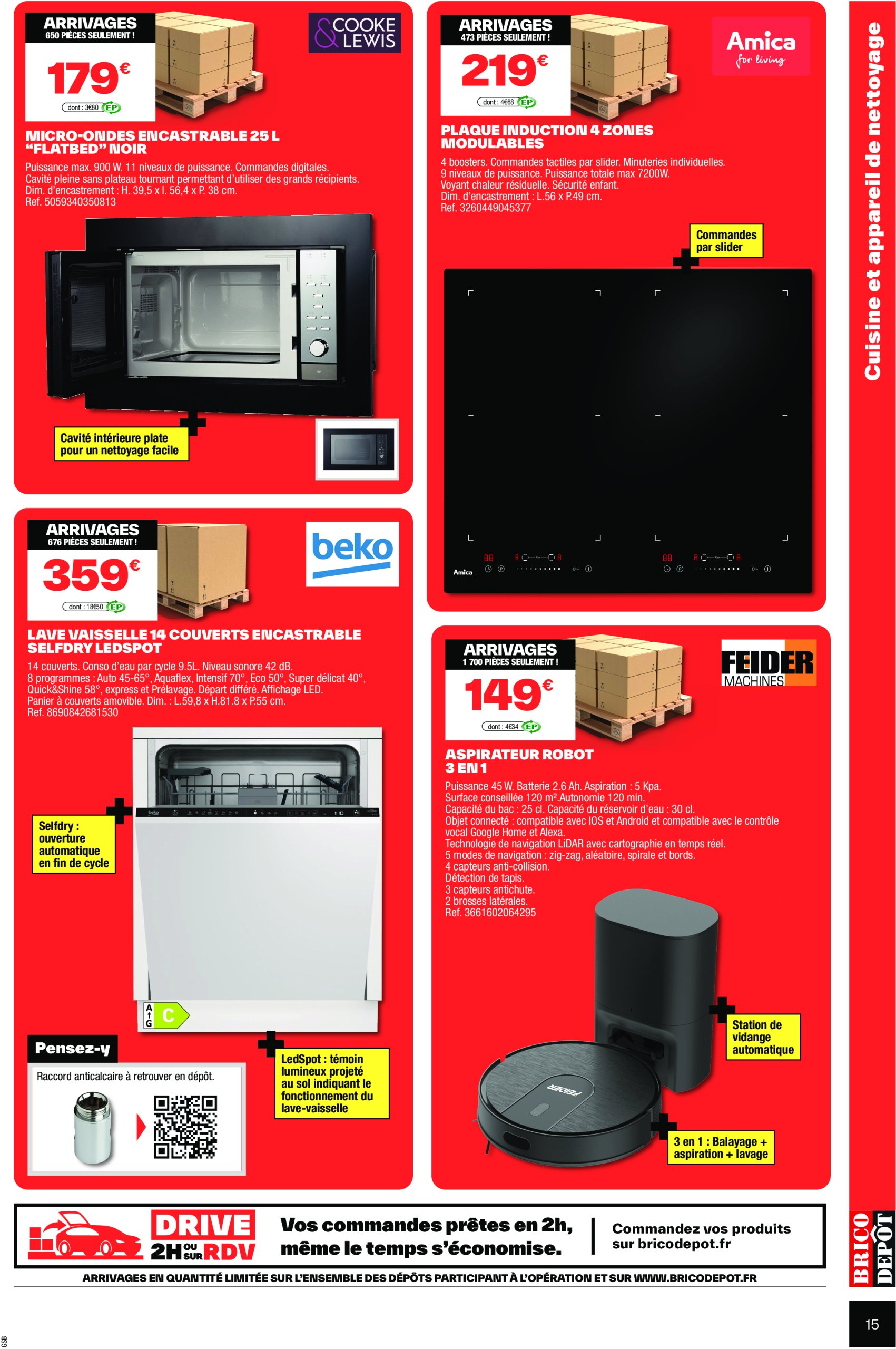 brico-depot - Catalogue Brico Dépôt valable du 18/07 au 07/08 - page: 15