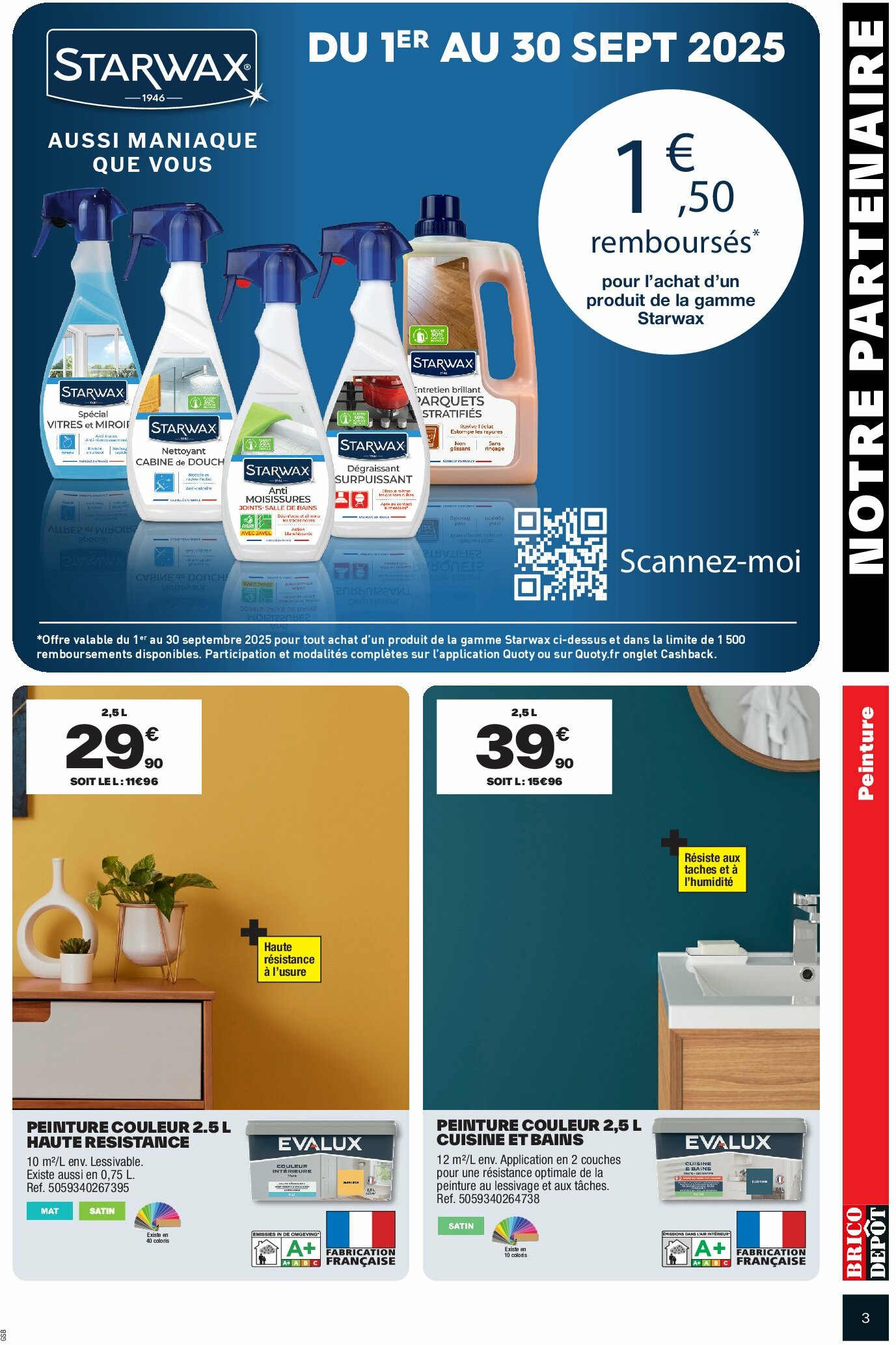 brico-depot - Catalogue Brico Dépôt valable du 22/08 au 04/09 - page: 3