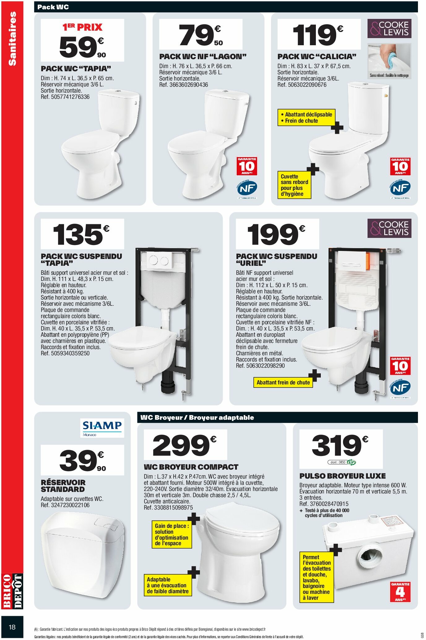 brico-depot - Catalogue Brico Dépôt valable du 22/08 au 04/09 - page: 18