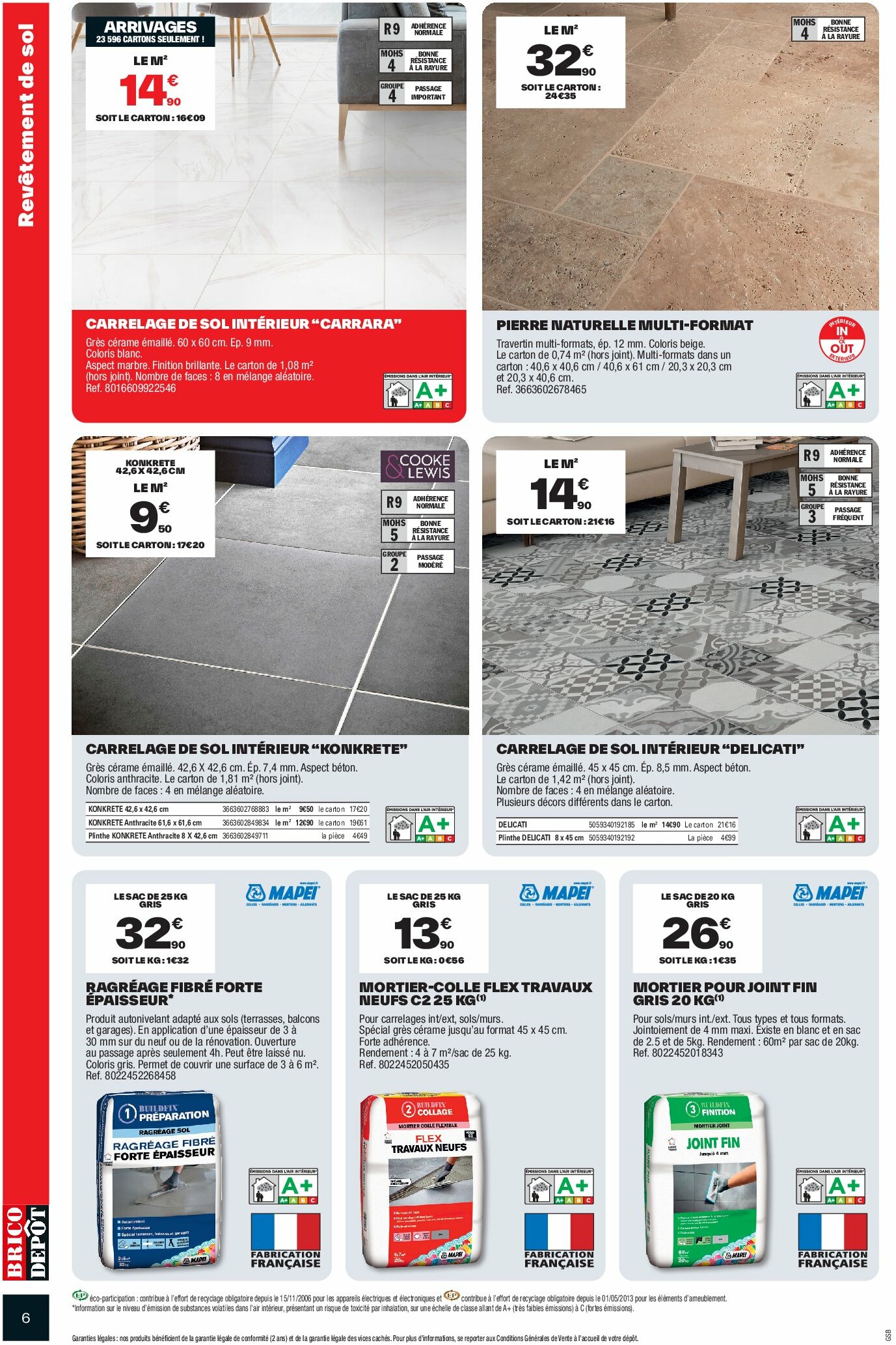 brico-depot - Catalogue Brico Dépôt valable du 22/08 au 04/09 - page: 6