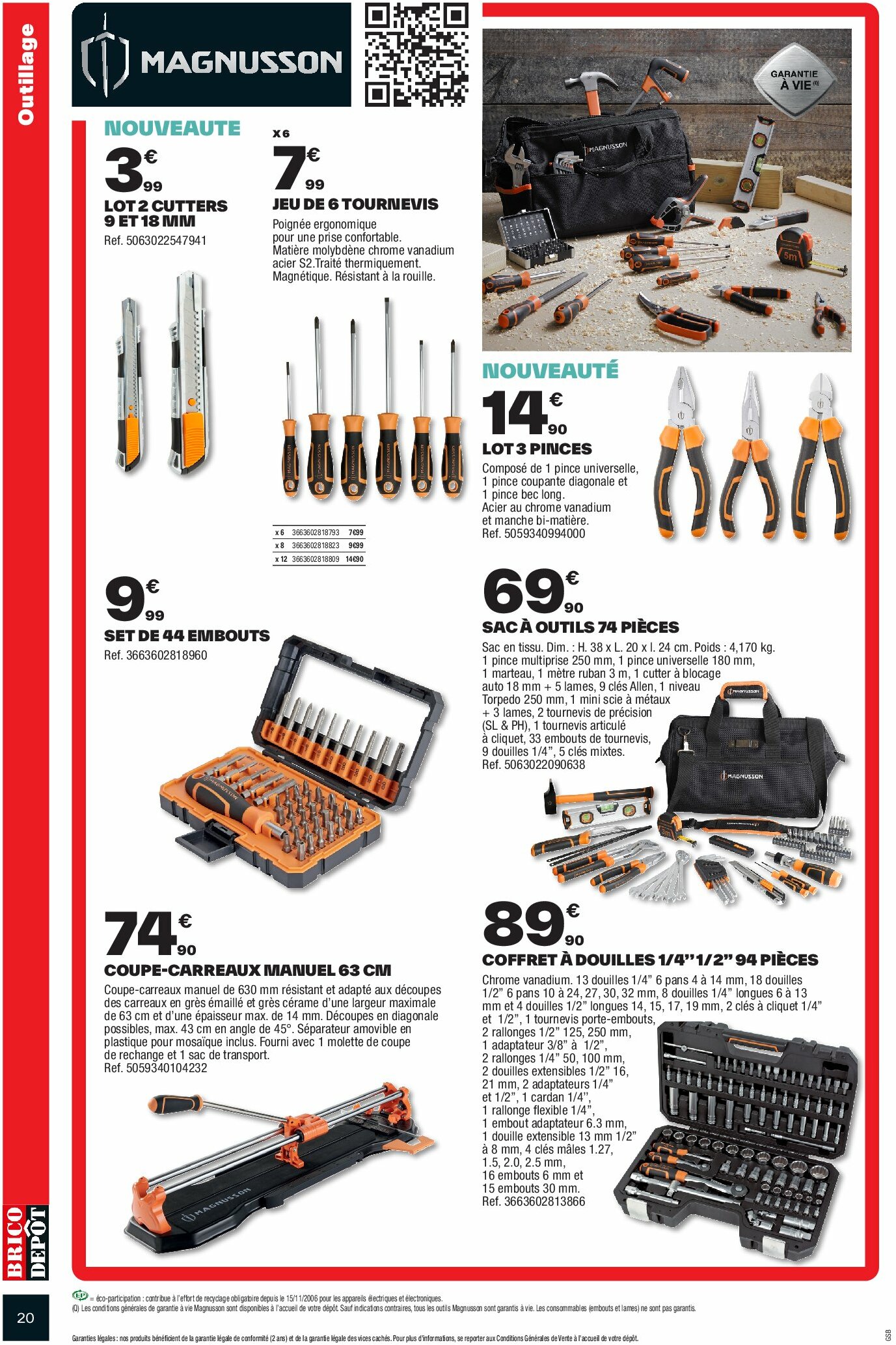 brico-depot - Catalogue Brico Dépôt valable du 22/08 au 04/09 - page: 20