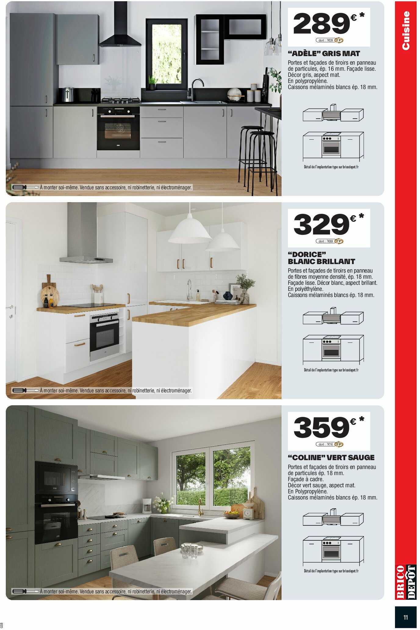 brico-depot - Catalogue Brico Dépôt valable du 22/08 au 04/09 - page: 11