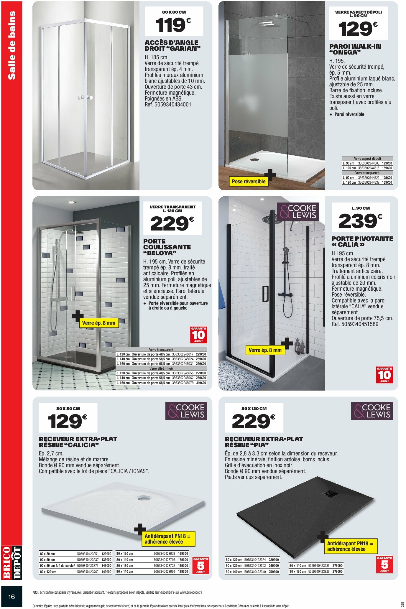 brico-depot - Catalogue Brico Dépôt valable du 22/08 au 04/09 - page: 16