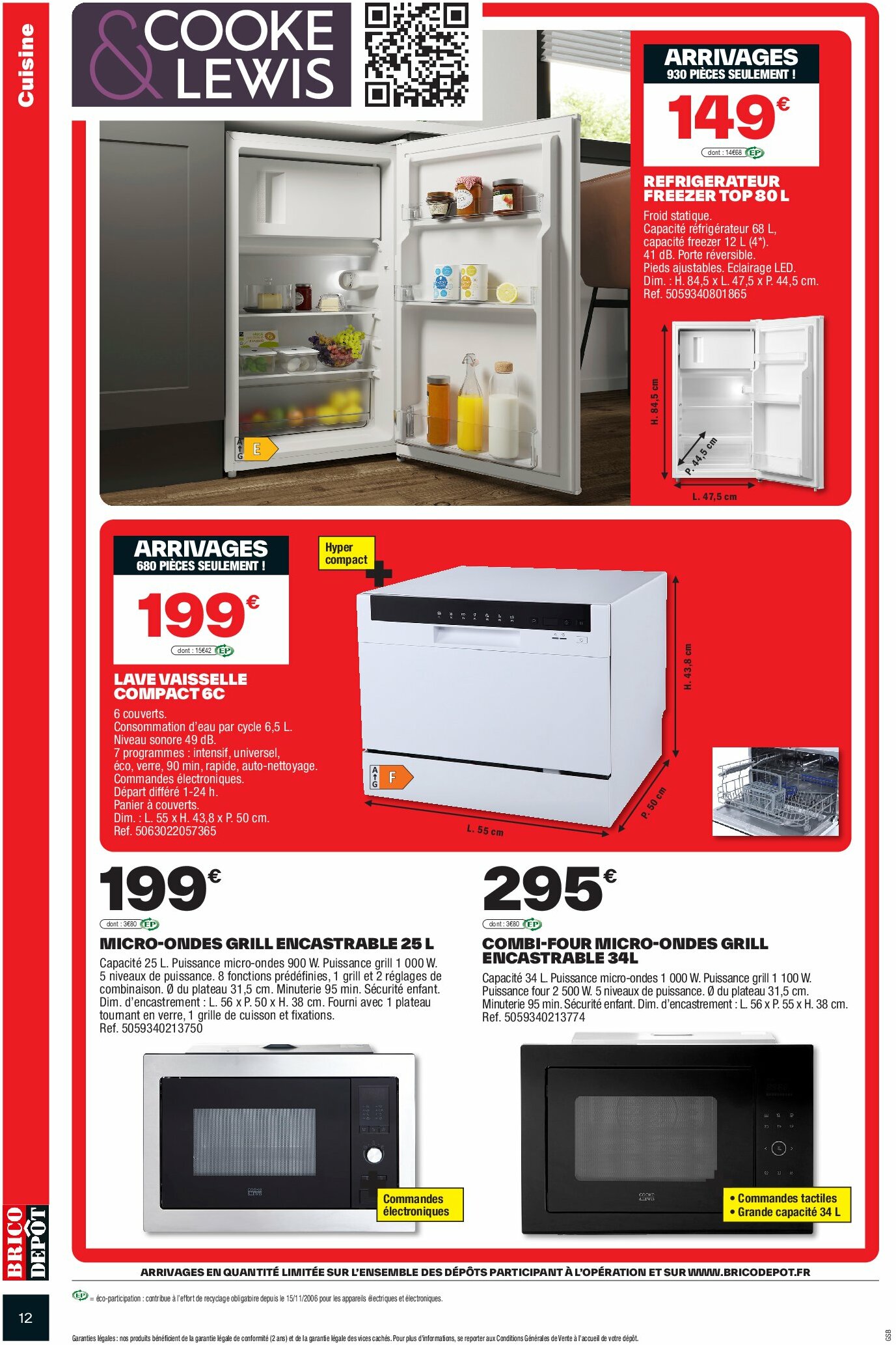 brico-depot - Catalogue Brico Dépôt valable du 22/08 au 04/09 - page: 12