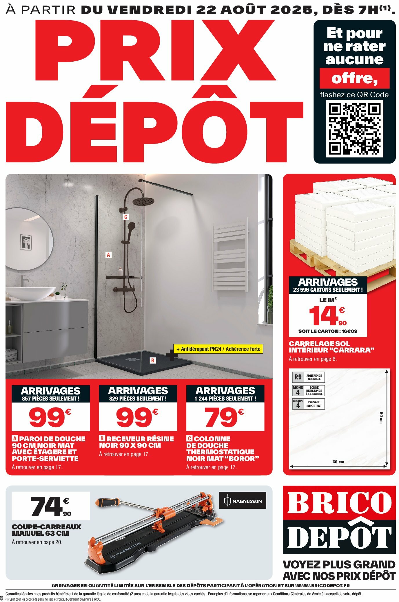 brico-depot - Catalogue Brico Dépôt valable du 22/08 au 04/09
