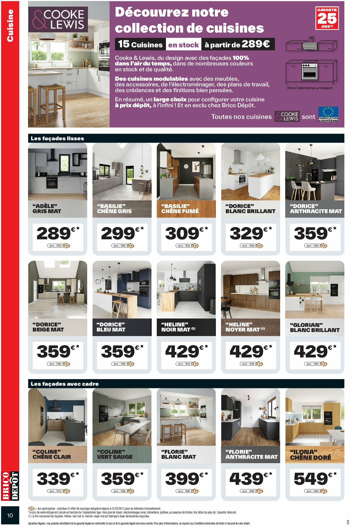 brico-depot - Catalogue Brico Dépôt valable du 22/08 au 04/09 - page: 10