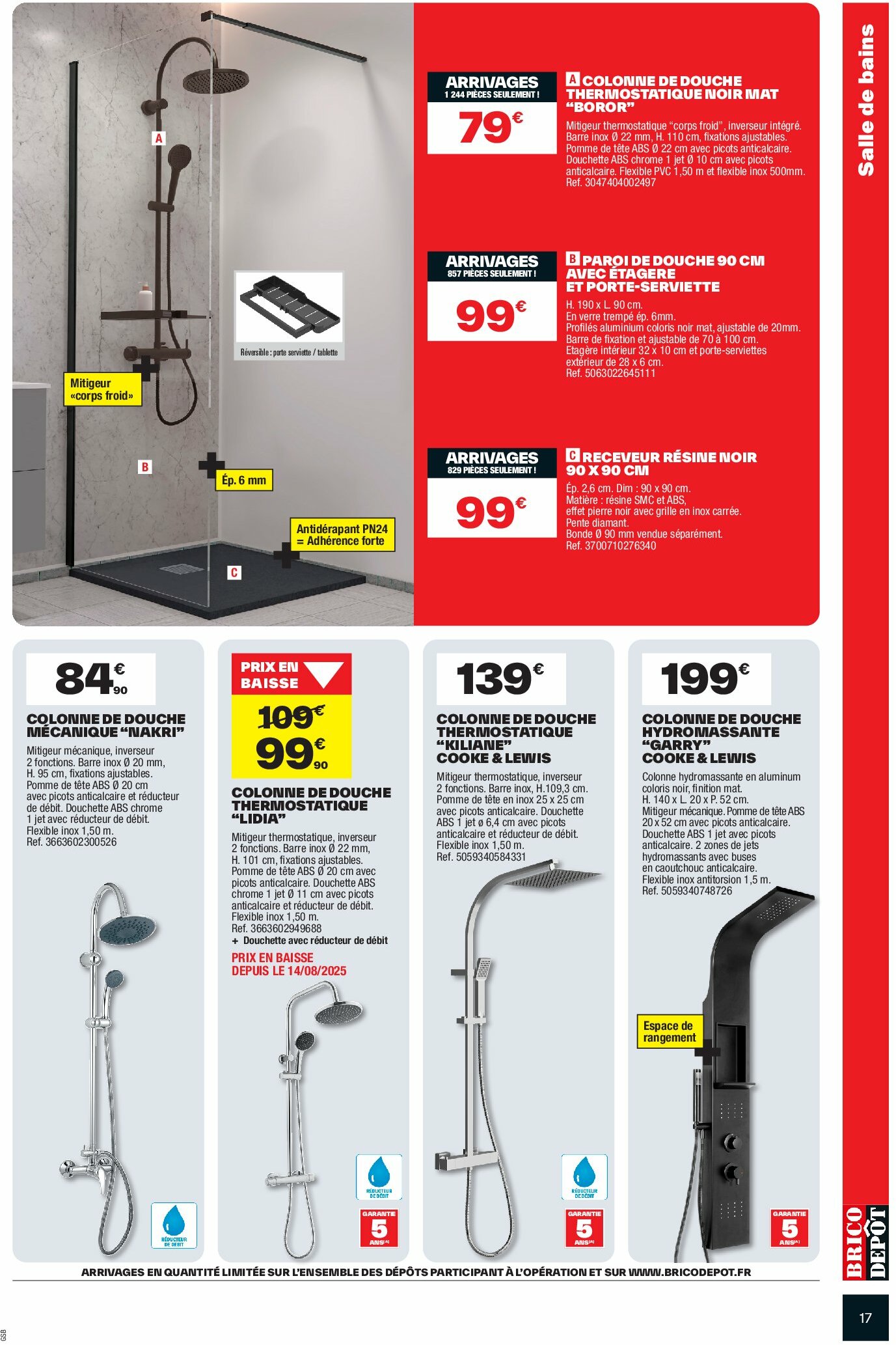 brico-depot - Catalogue Brico Dépôt valable du 22/08 au 04/09 - page: 17