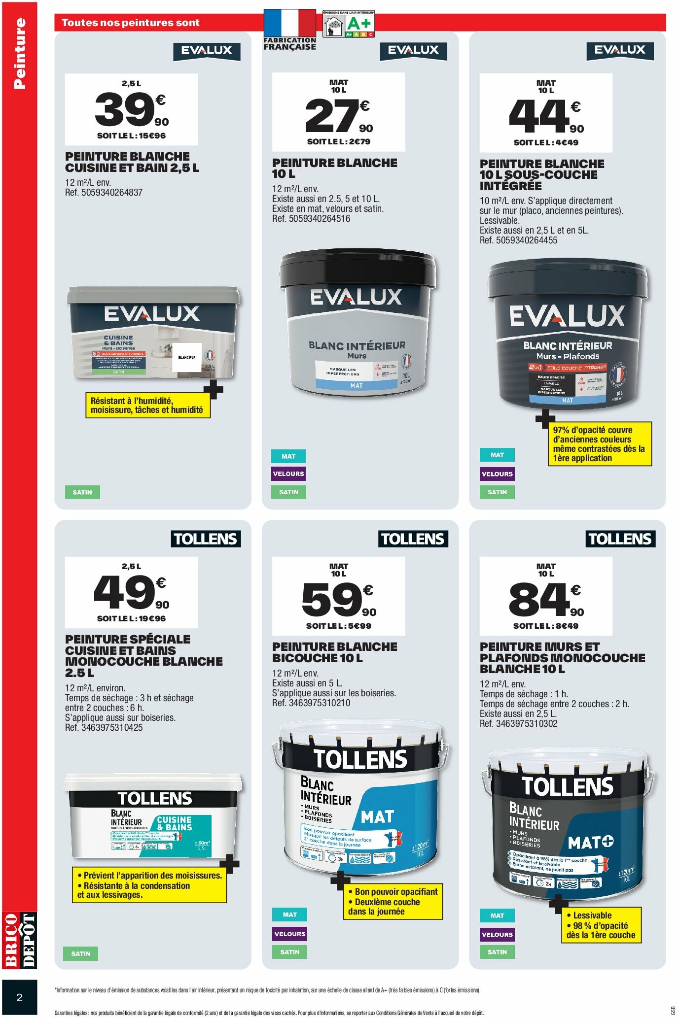 brico-depot - Catalogue Brico Dépôt valable du 22/08 au 04/09 - page: 2