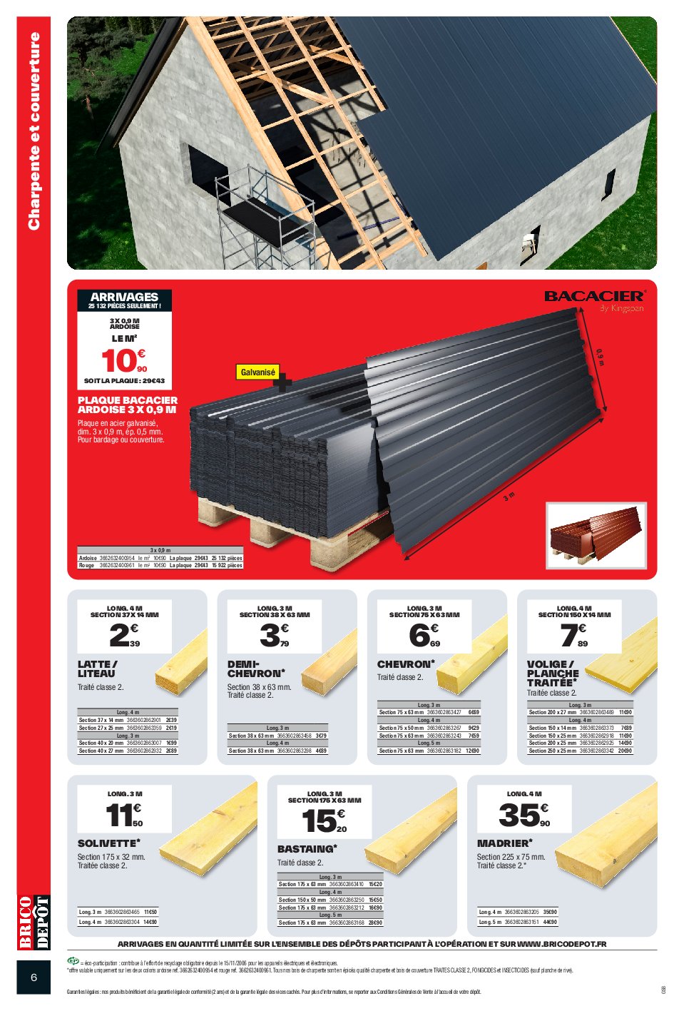 brico-depot - Catalogue Brico Dépôt valable du 12/09 au 25/09 - page: 6
