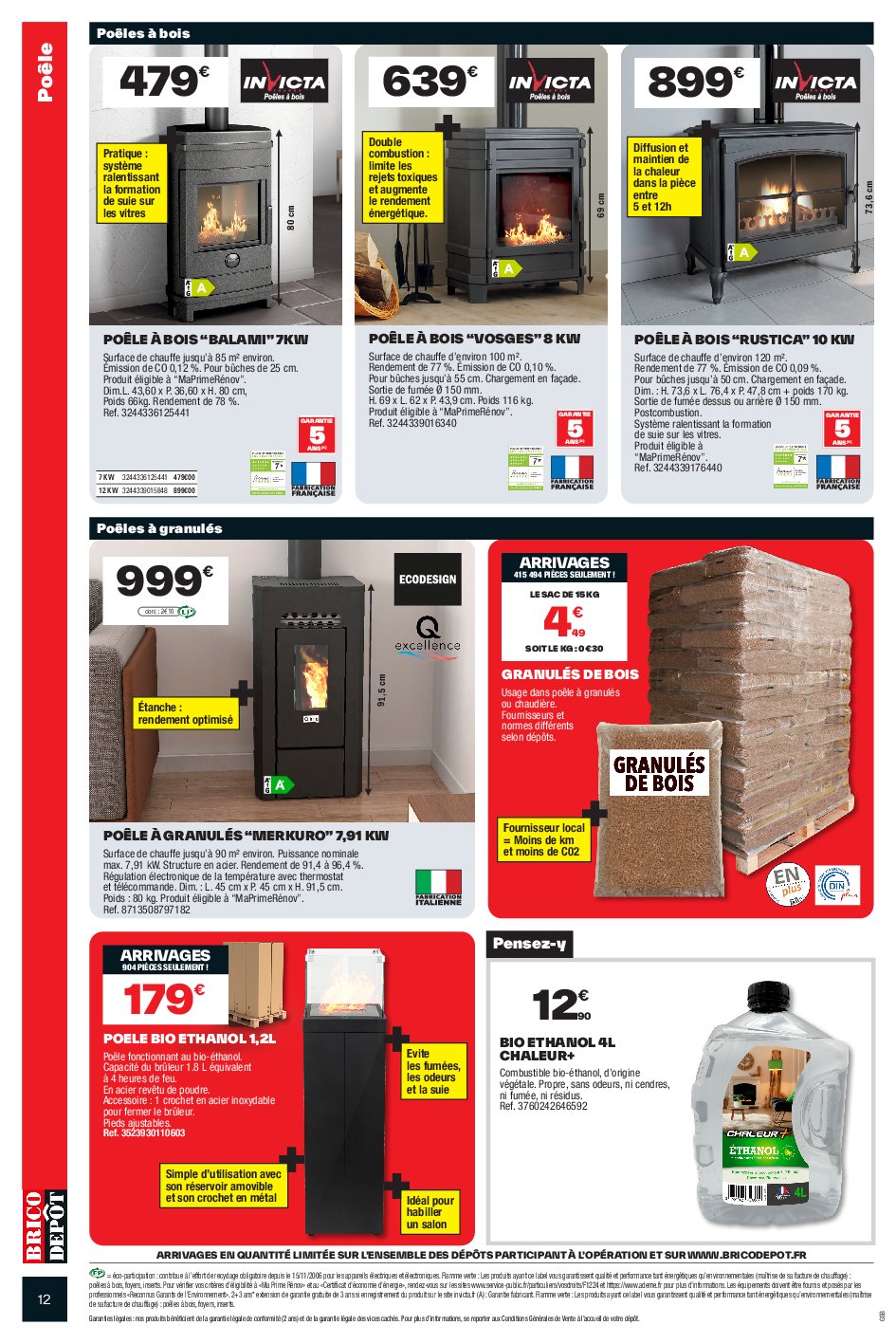 brico-depot - Catalogue Brico Dépôt valable du 12/09 au 25/09 - page: 12