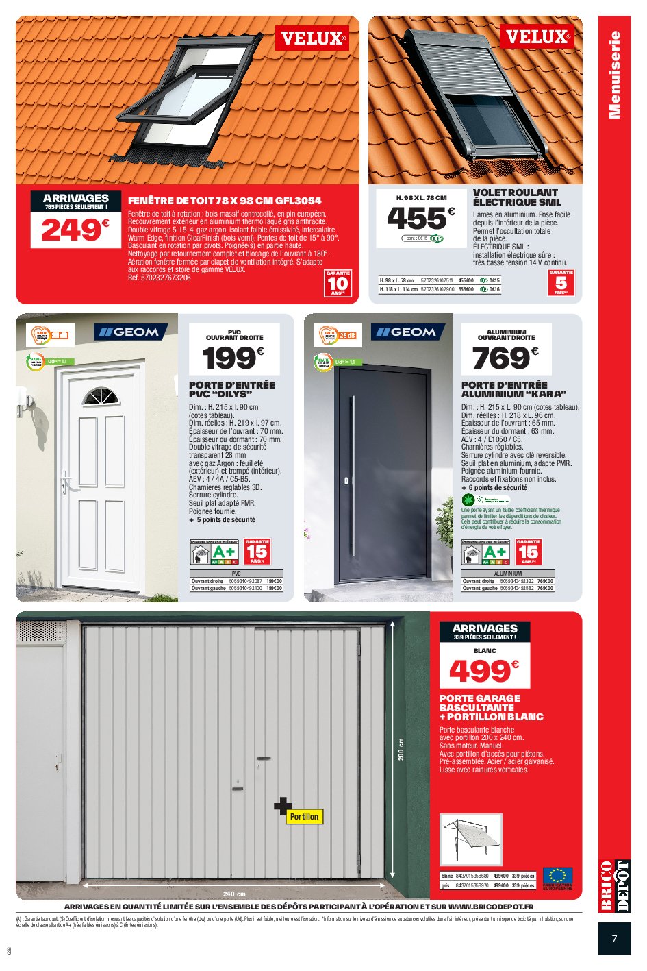 brico-depot - Catalogue Brico Dépôt valable du 12/09 au 25/09 - page: 7