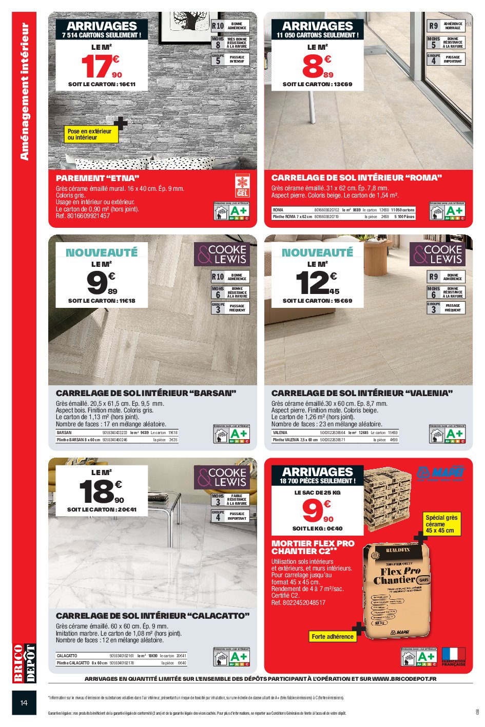 brico-depot - Catalogue Brico Dépôt valable du 12/09 au 25/09 - page: 14