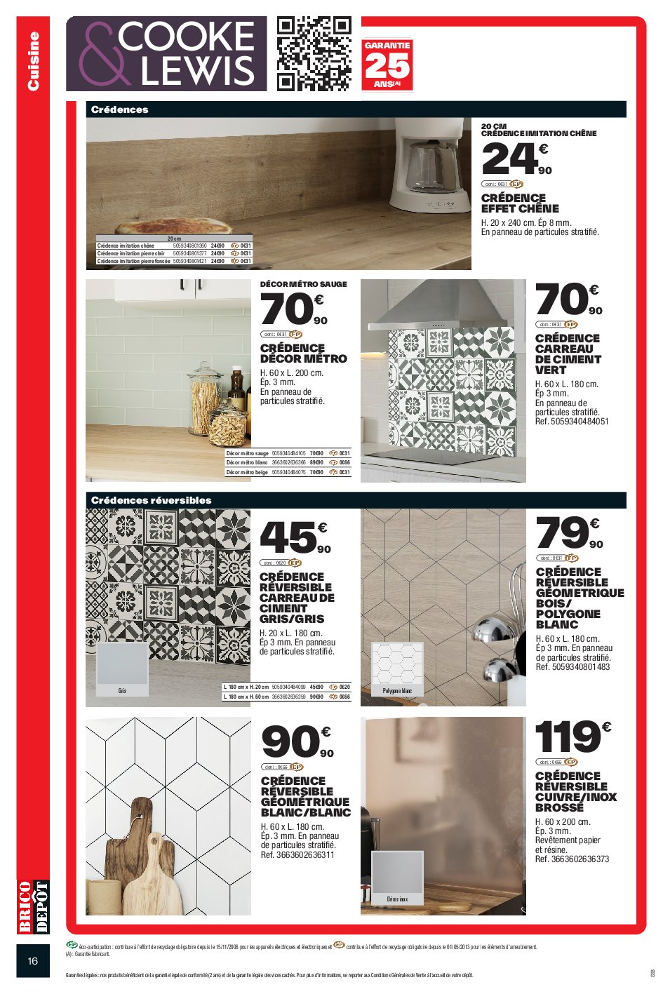 brico-depot - Catalogue Brico Dépôt valable du 12/09 au 25/09 - page: 16