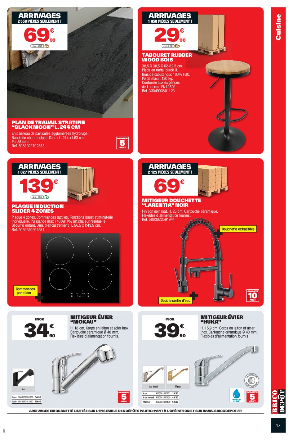 brico-depot - Catalogue Brico Dépôt valable du 12/09 au 25/09 - page: 17