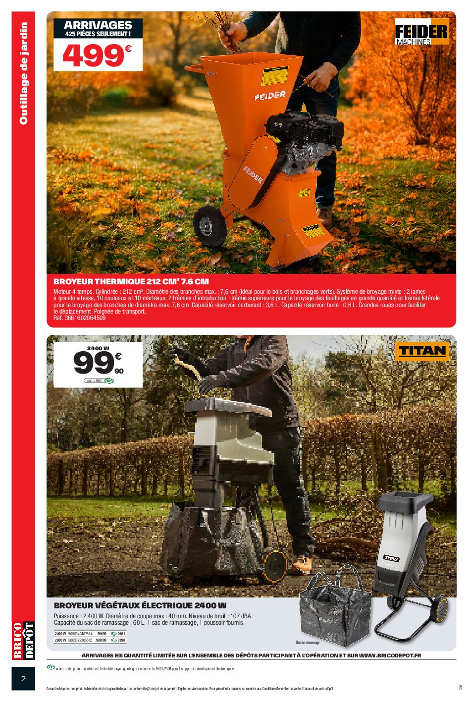 brico-depot - Catalogue Brico Dépôt valable du 12/09 au 25/09 - page: 2