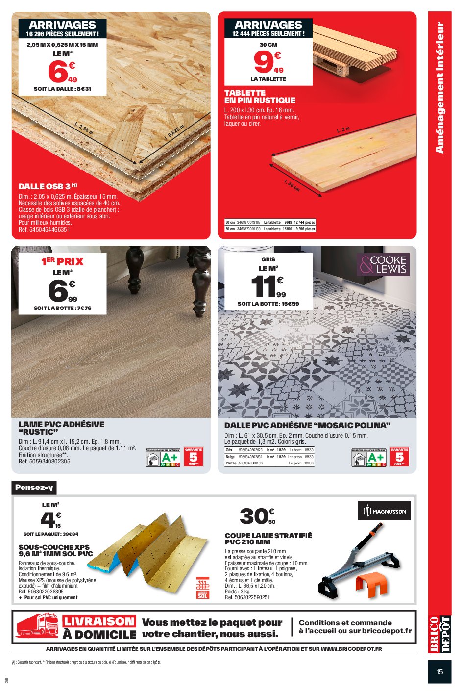 brico-depot - Catalogue Brico Dépôt valable du 12/09 au 25/09 - page: 15