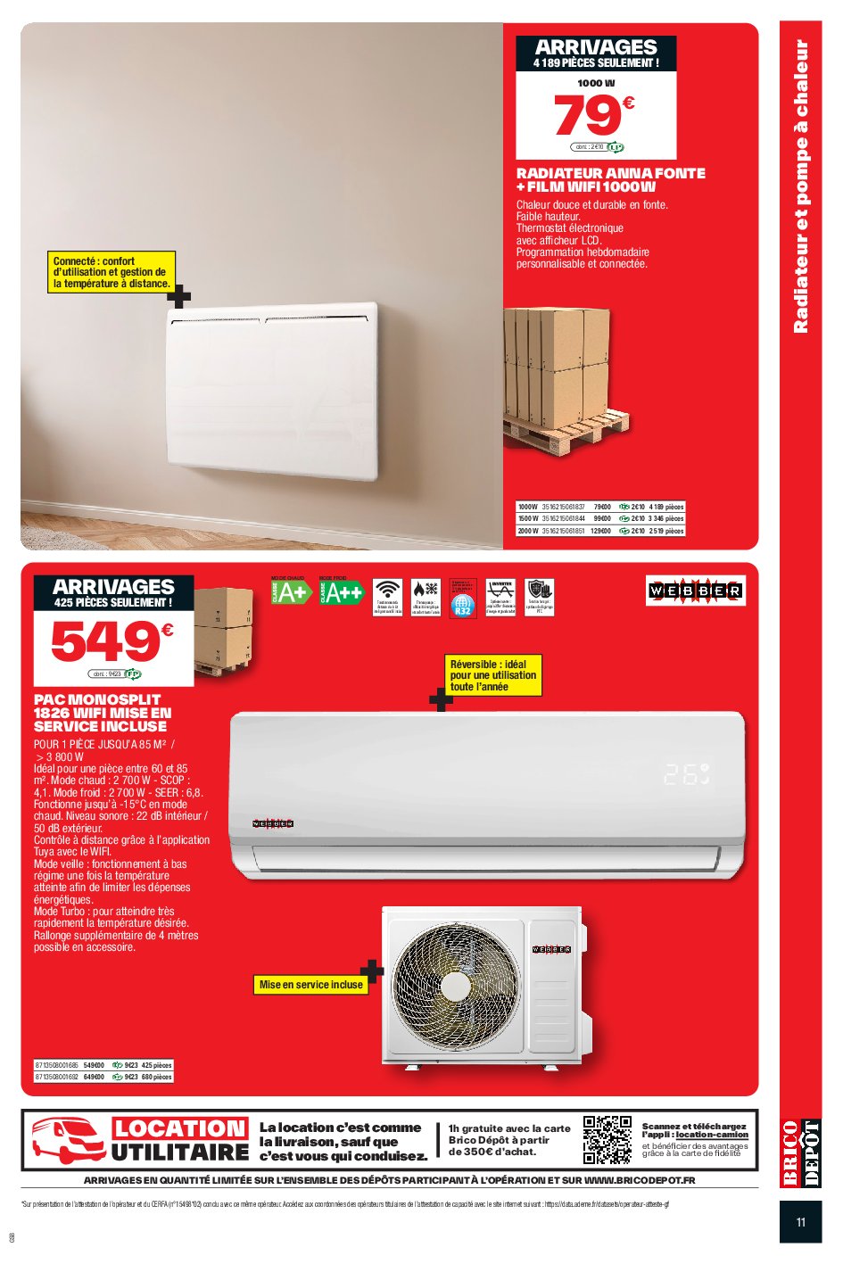 brico-depot - Catalogue Brico Dépôt valable du 12/09 au 25/09 - page: 11