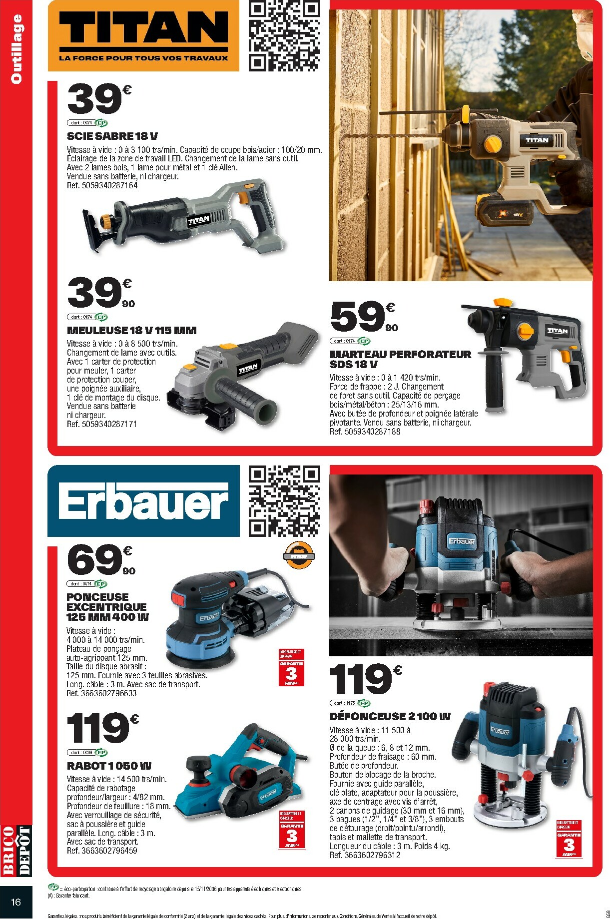 brico-depot - Catalogue Brico Dépôt valable du 26/09 au 09/10 - page: 16