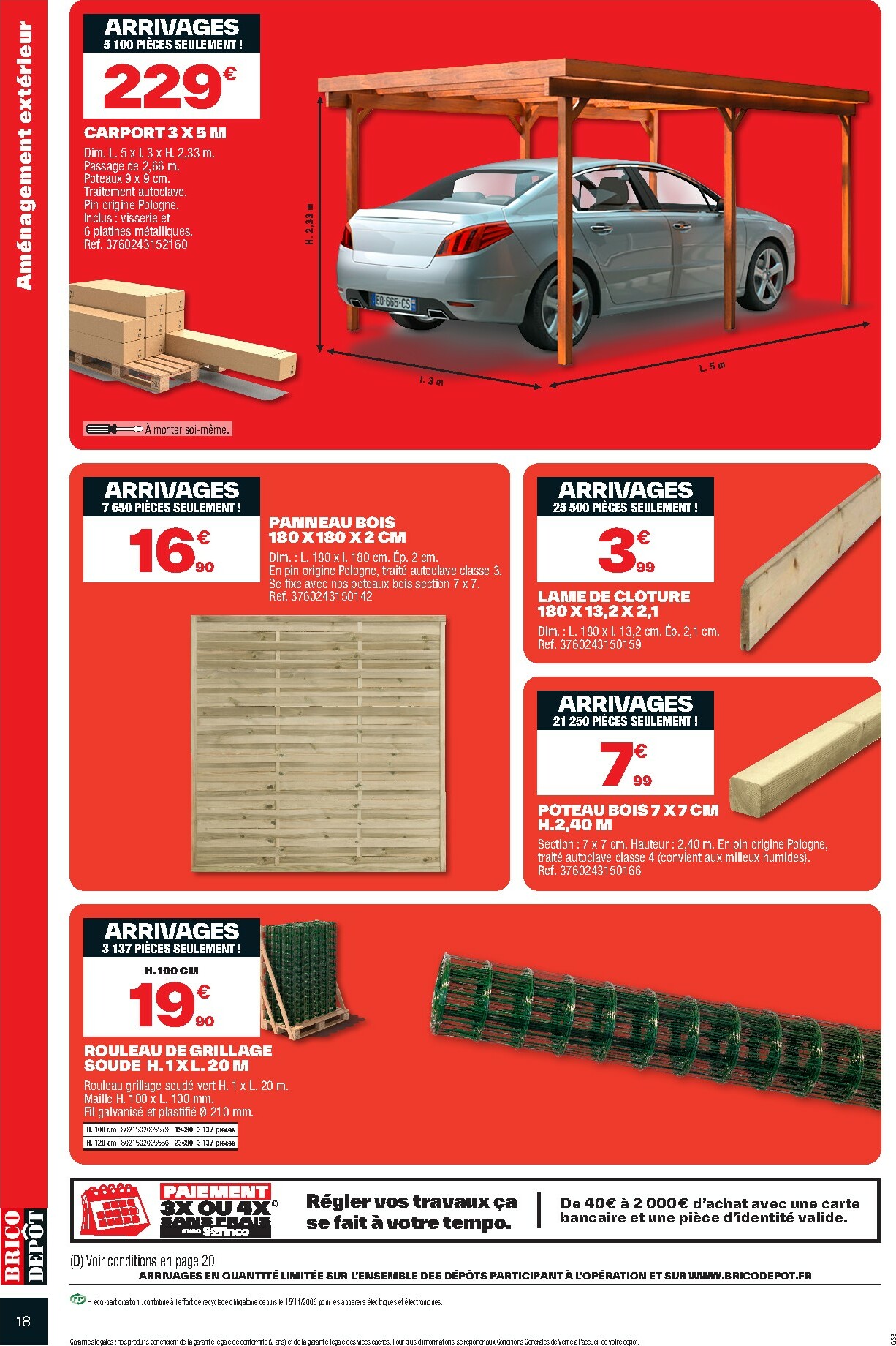 brico-depot - Catalogue Brico Dépôt valable du 26/09 au 09/10 - page: 18