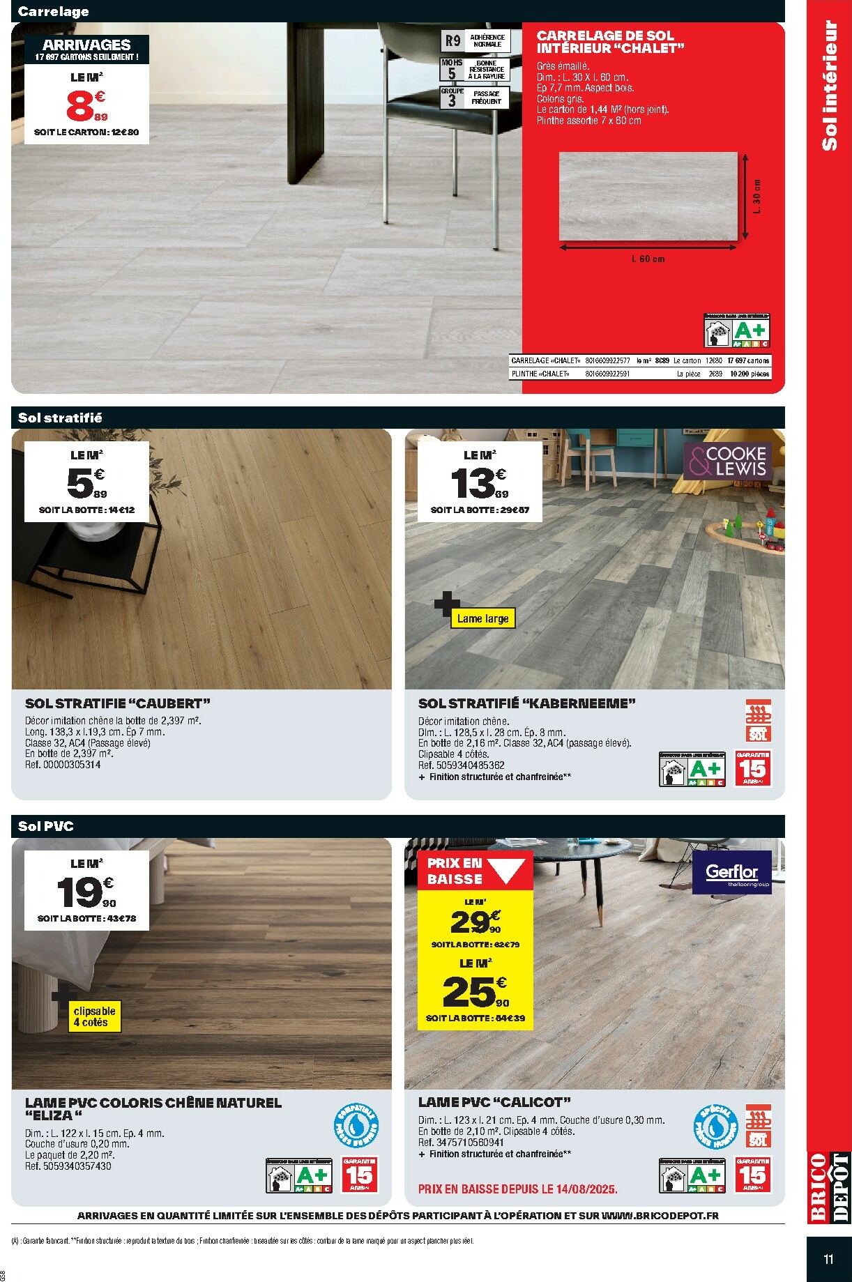 brico-depot - Catalogue Brico Dépôt valable du 26/09 au 09/10 - page: 11