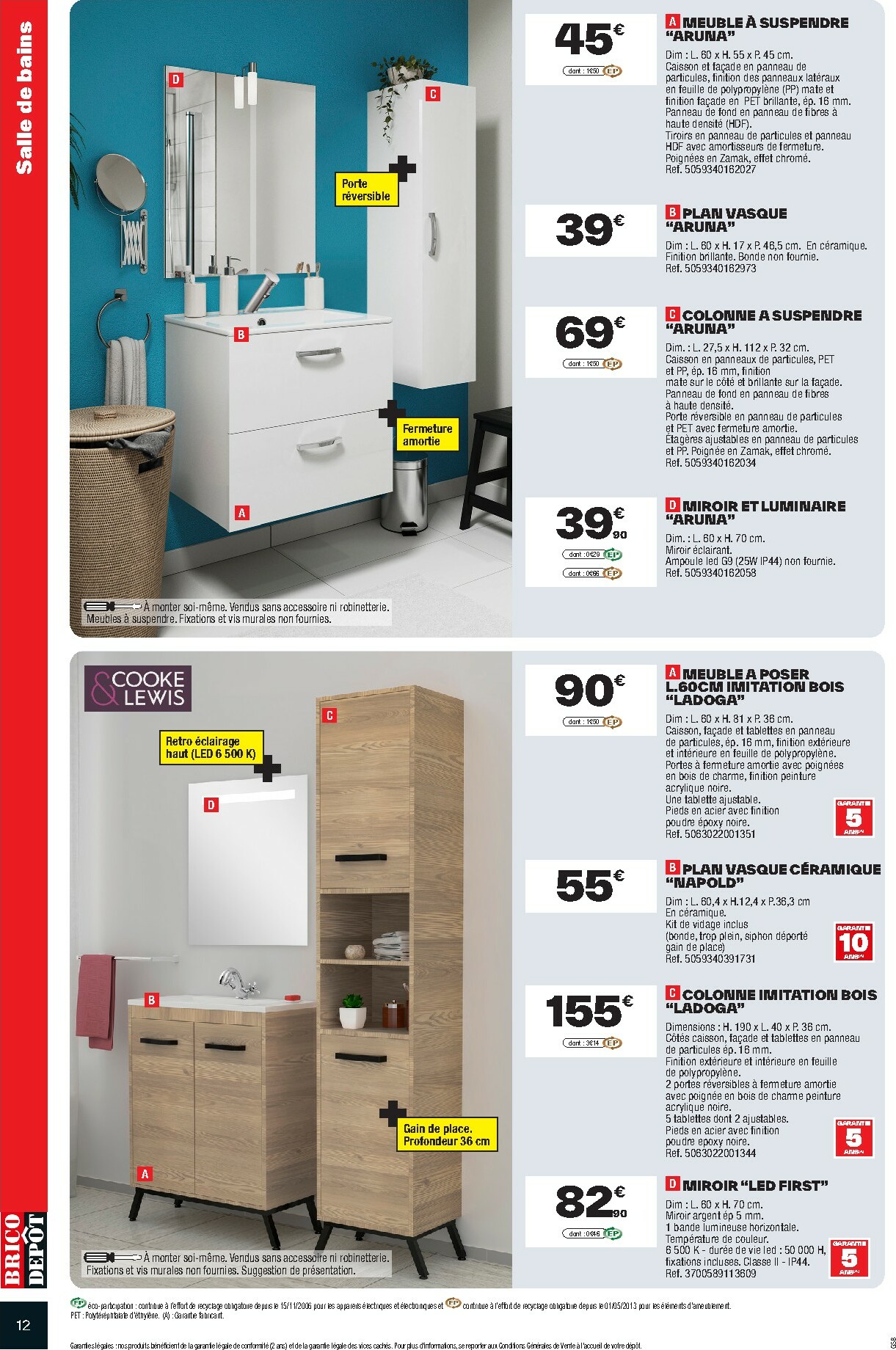 brico-depot - Catalogue Brico Dépôt valable du 26/09 au 09/10 - page: 12