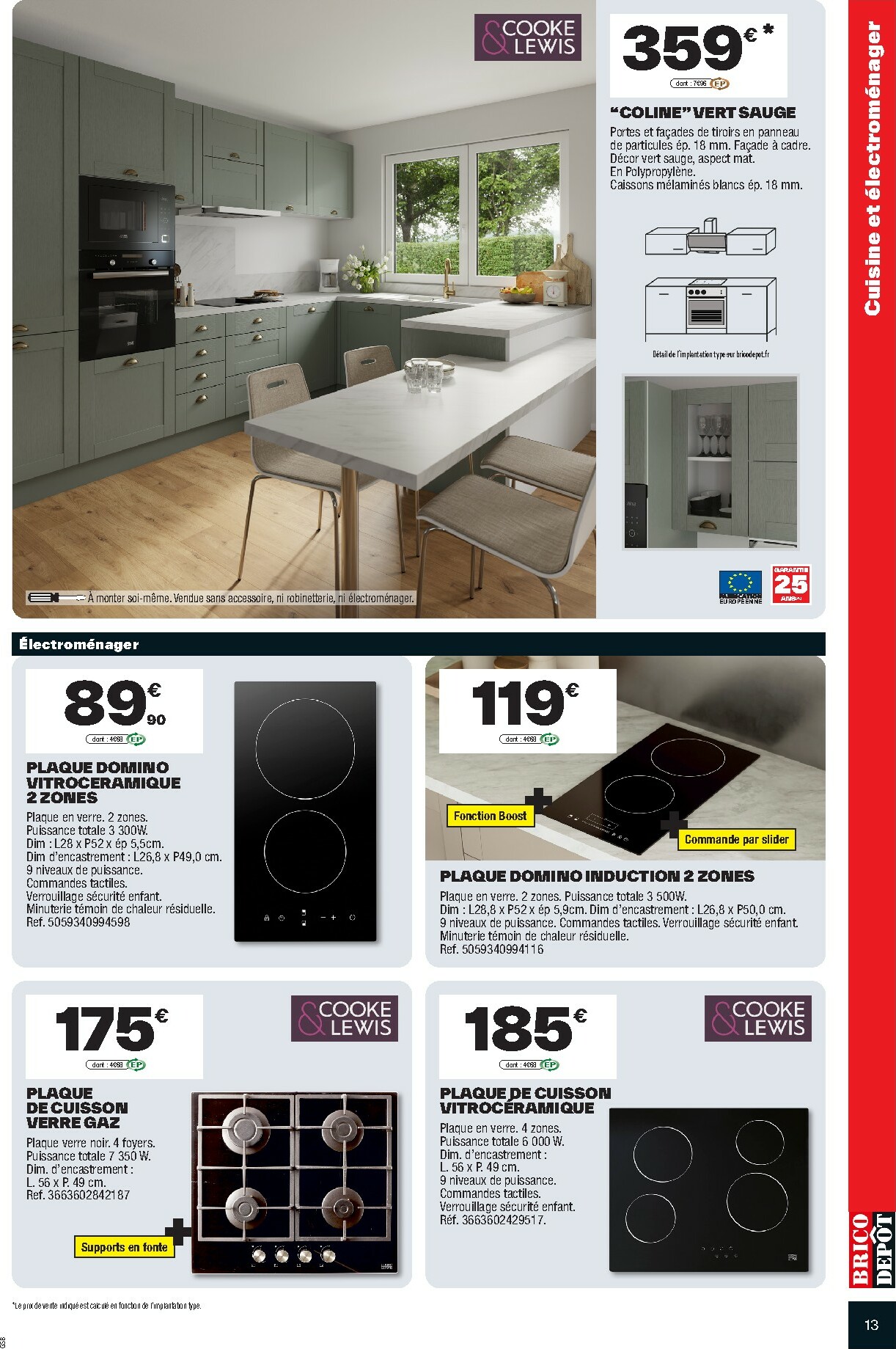 brico-depot - Catalogue Brico Dépôt valable du 26/09 au 09/10 - page: 13