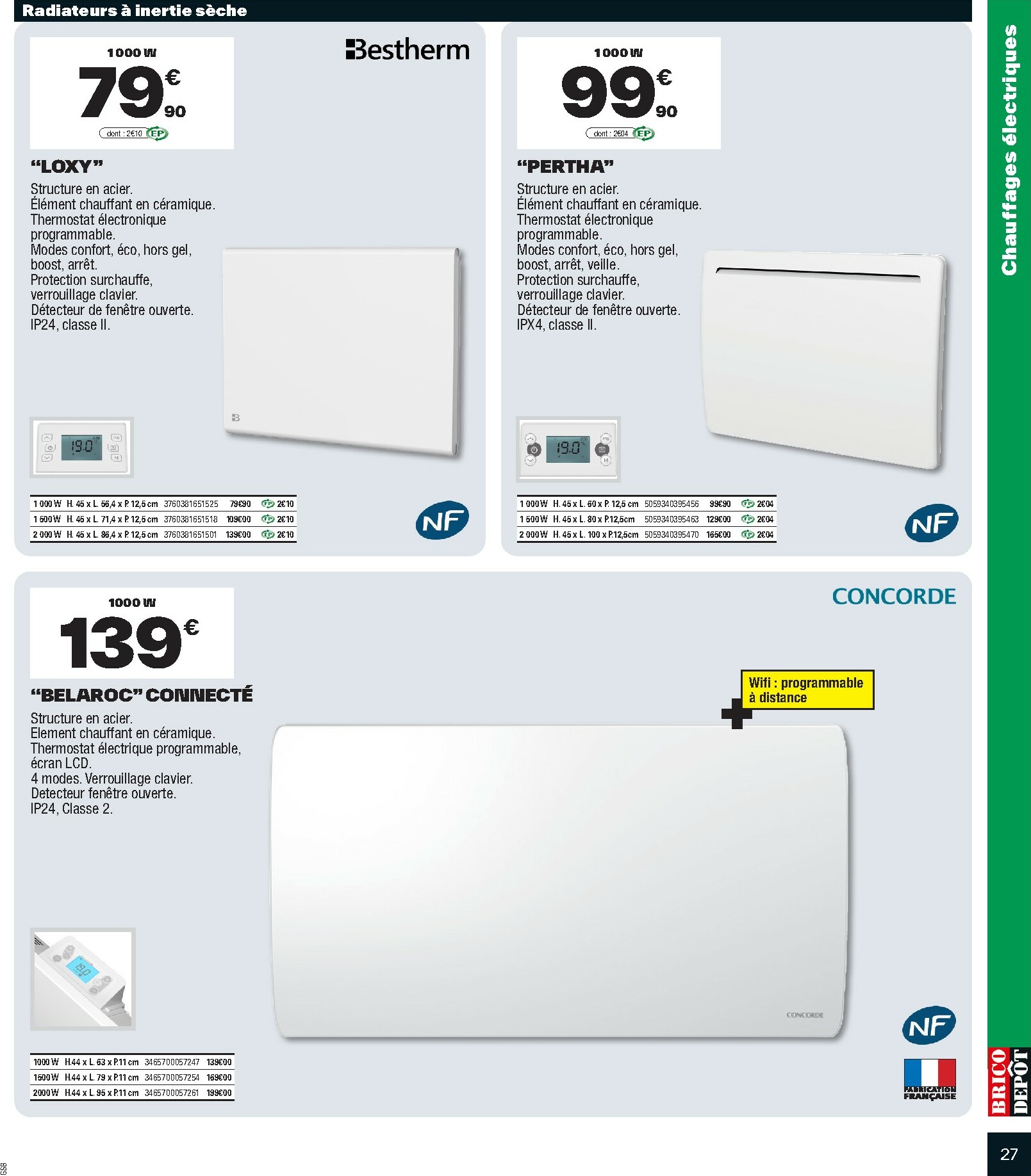 brico-depot - Catalogue Brico Dépôt valable du 10/10 au 23/10 - page: 27