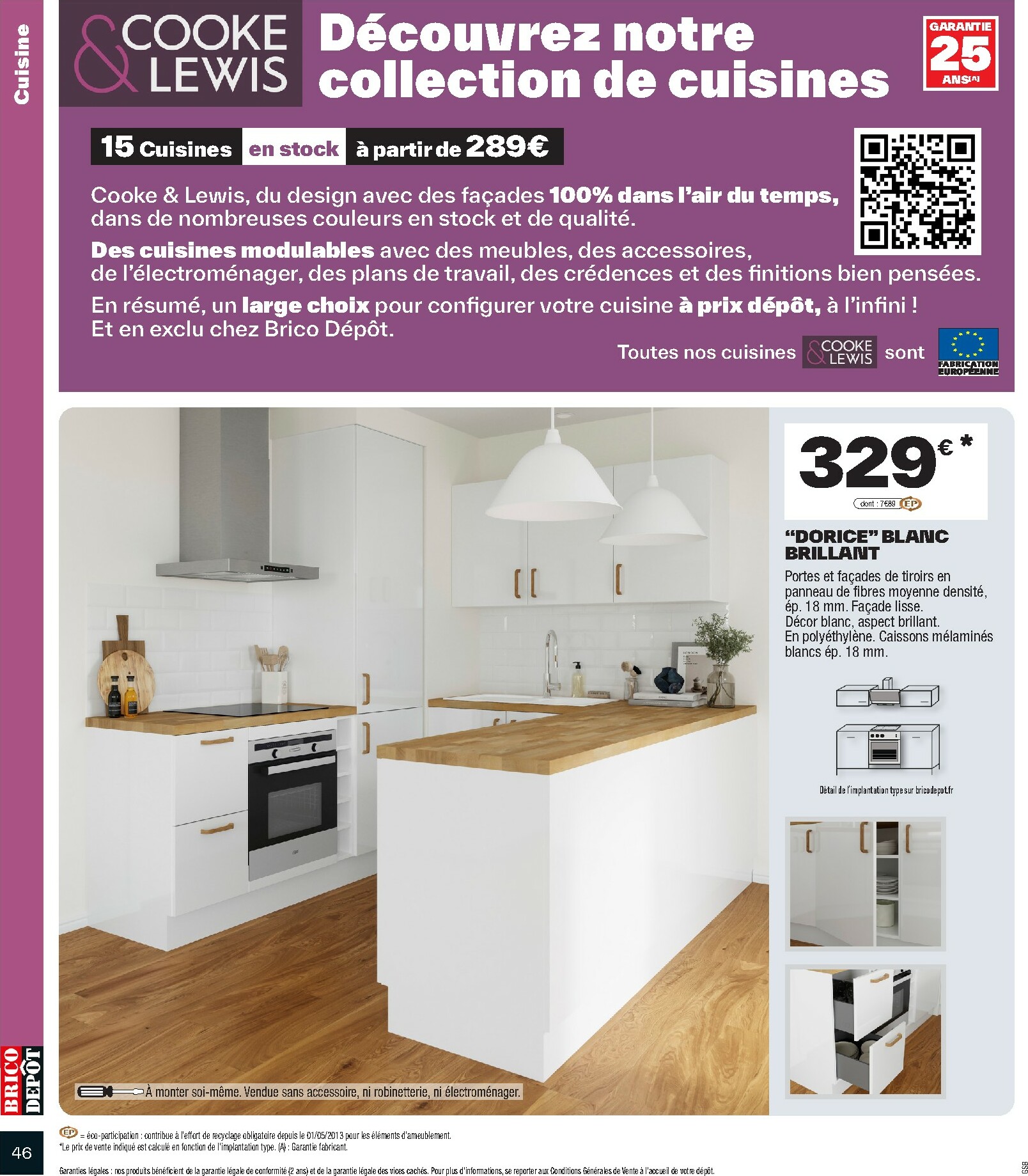 brico-depot - Catalogue Brico Dépôt valable du 10/10 au 23/10 - page: 46