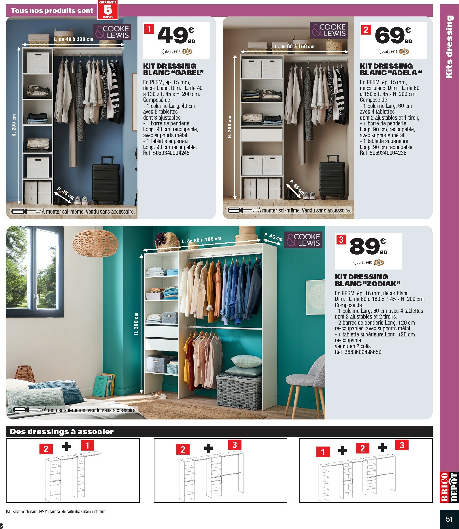 brico-depot - Catalogue Brico Dépôt valable du 10/10 au 23/10 - page: 51