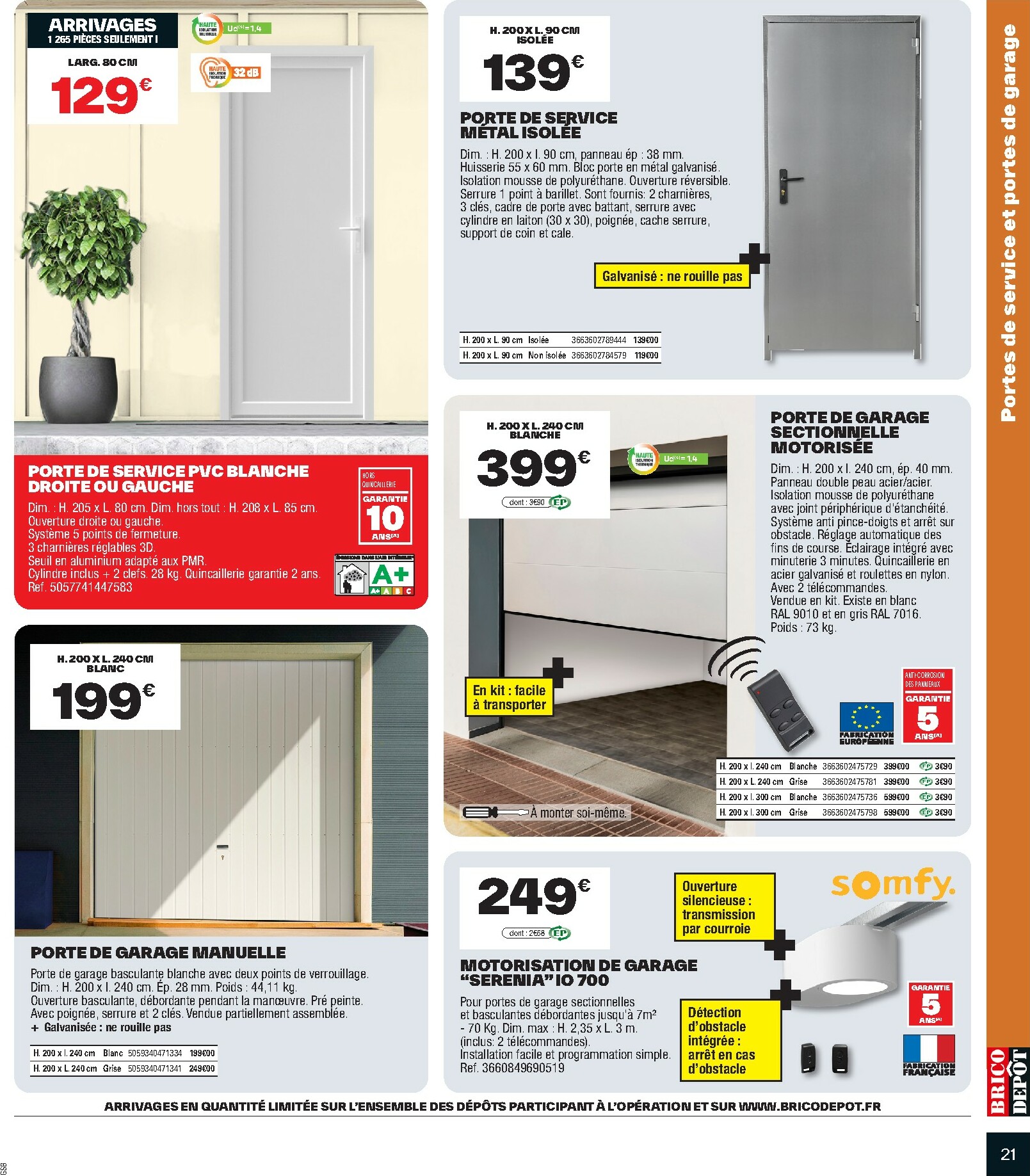 brico-depot - Catalogue Brico Dépôt valable du 10/10 au 23/10 - page: 21