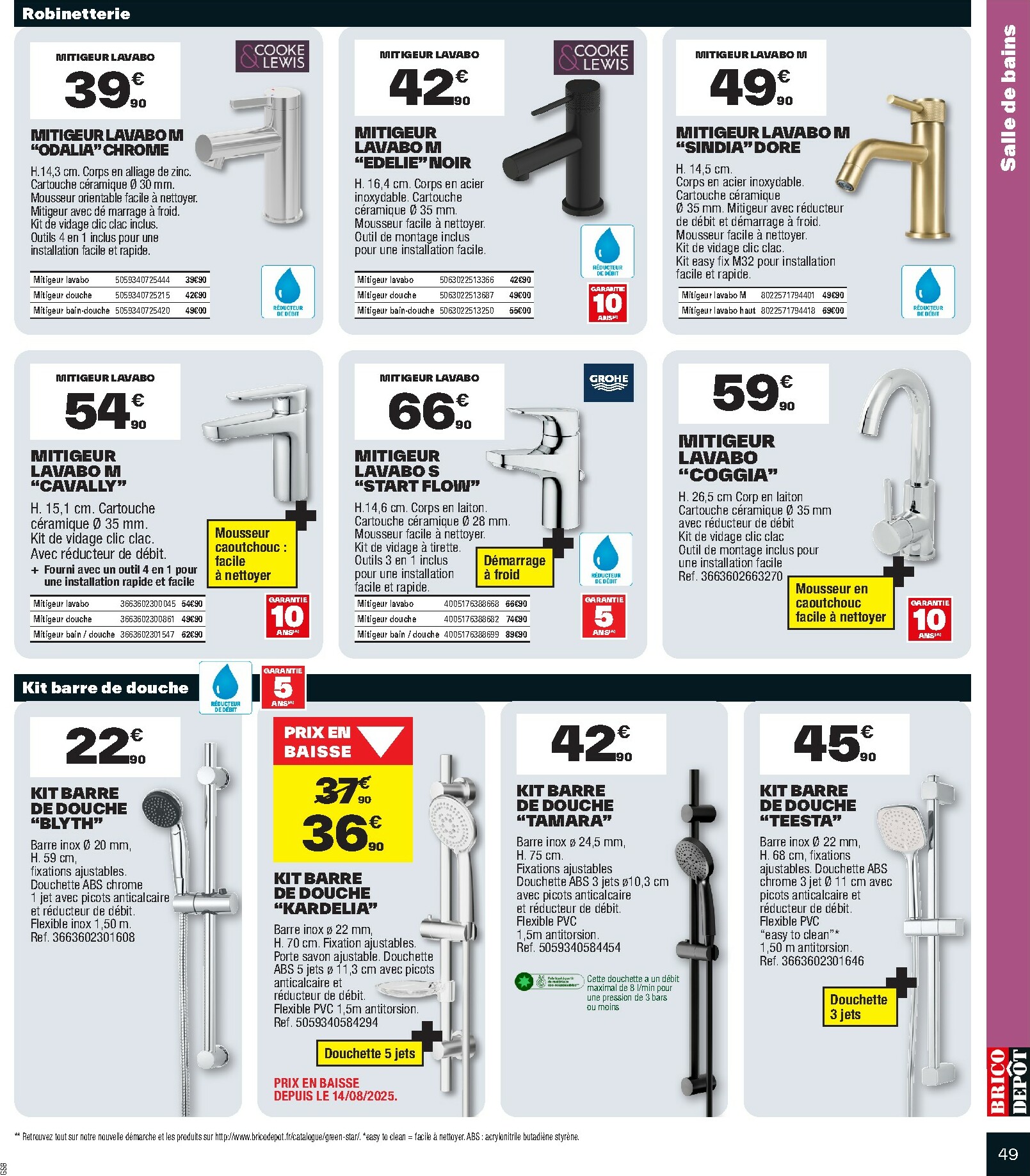 brico-depot - Catalogue Brico Dépôt valable du 10/10 au 23/10 - page: 49