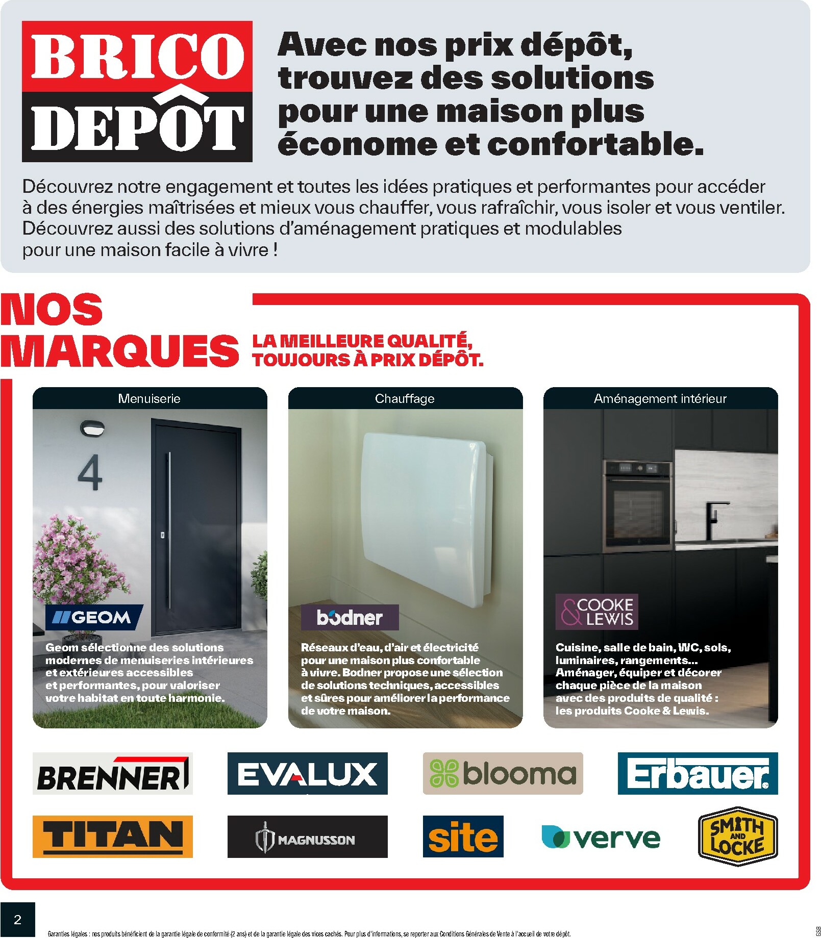 brico-depot - Catalogue Brico Dépôt valable du 10/10 au 23/10 - page: 2