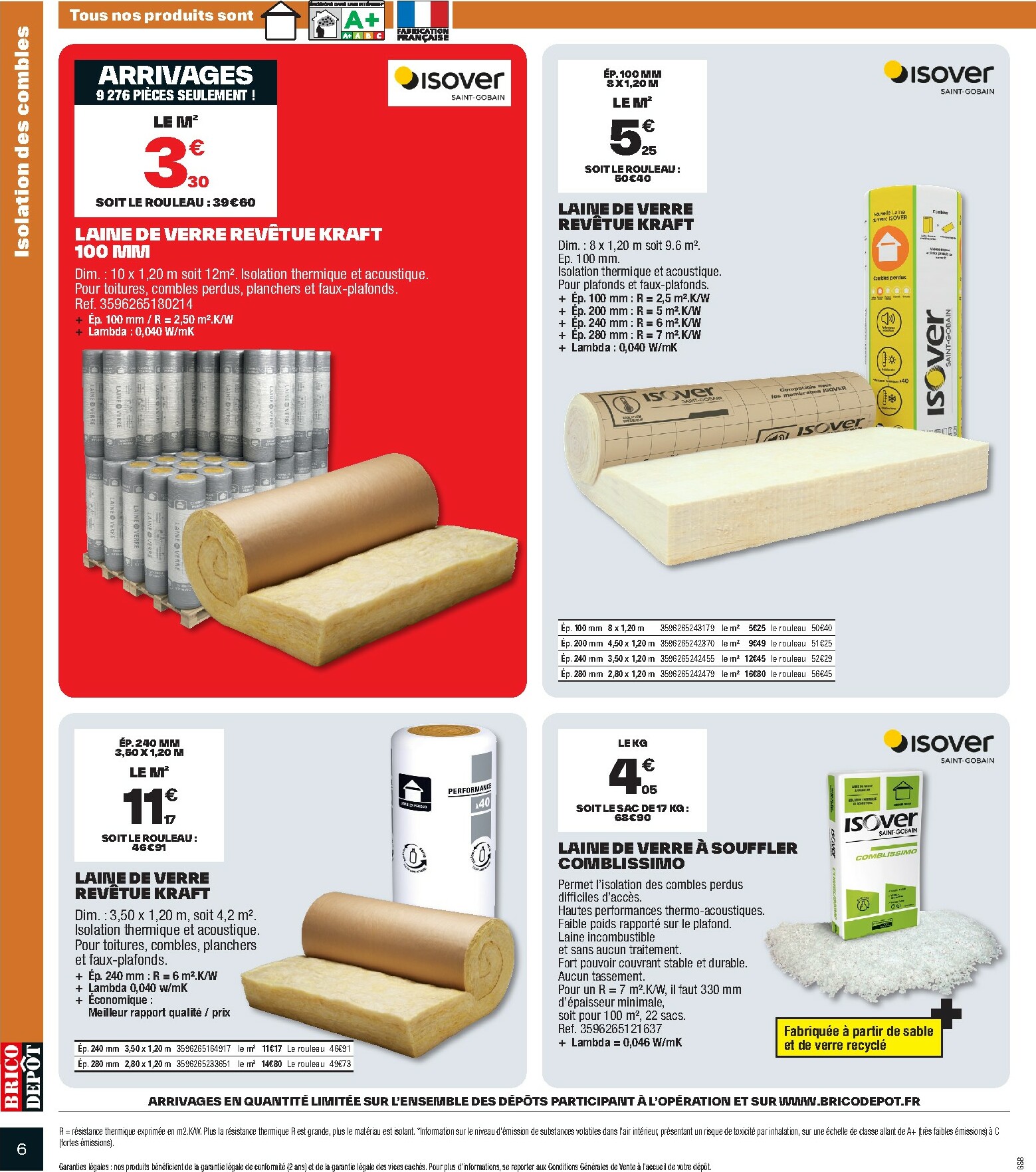 brico-depot - Catalogue Brico Dépôt valable du 10/10 au 23/10 - page: 6