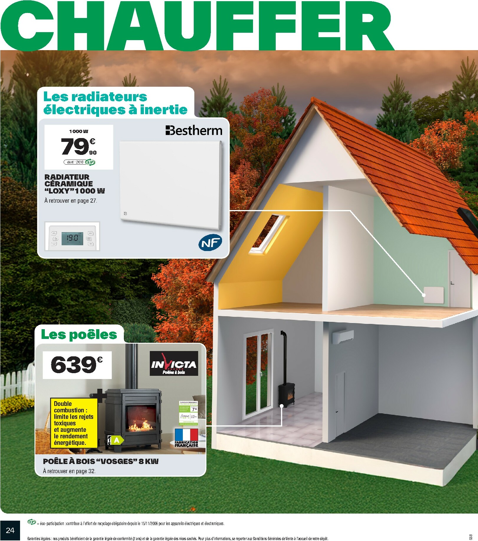 brico-depot - Catalogue Brico Dépôt valable du 10/10 au 23/10 - page: 24
