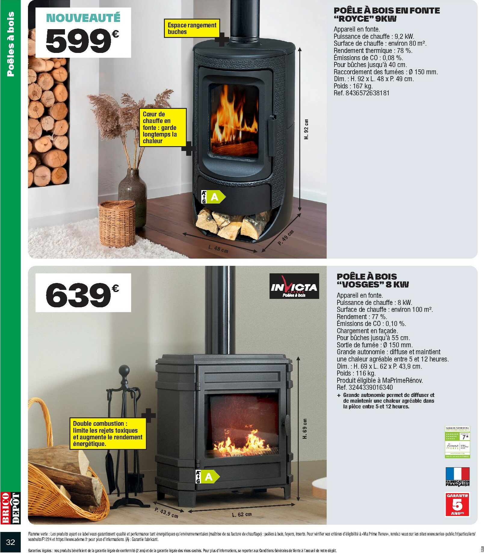 brico-depot - Catalogue Brico Dépôt valable du 10/10 au 23/10 - page: 32