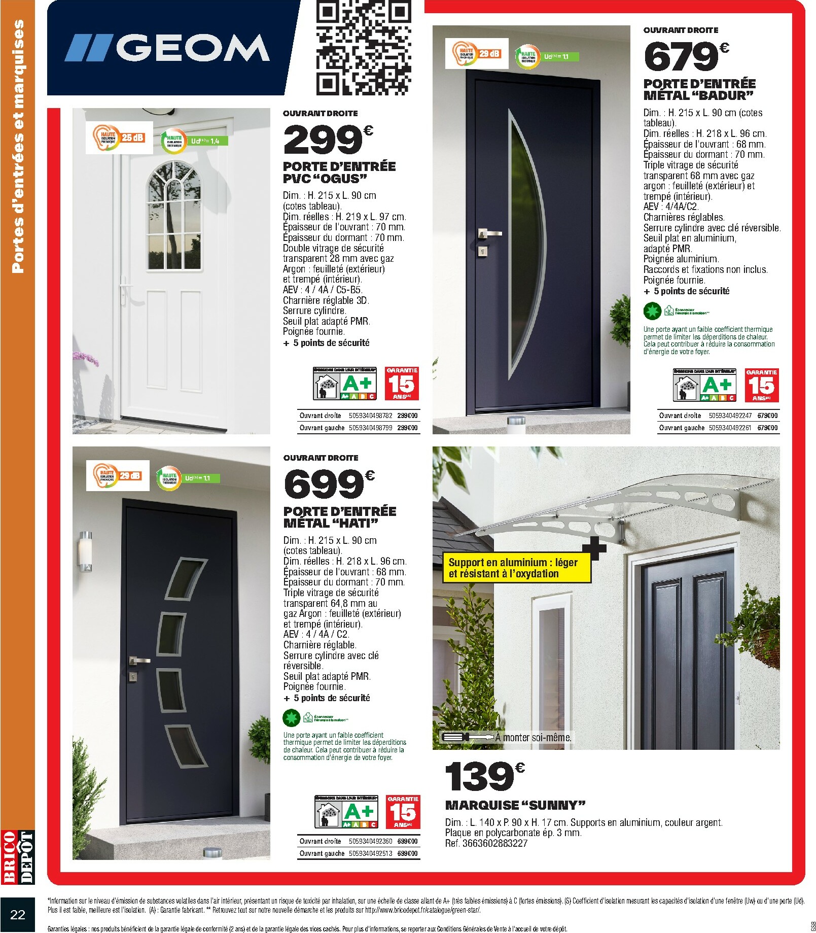 brico-depot - Catalogue Brico Dépôt valable du 10/10 au 23/10 - page: 22