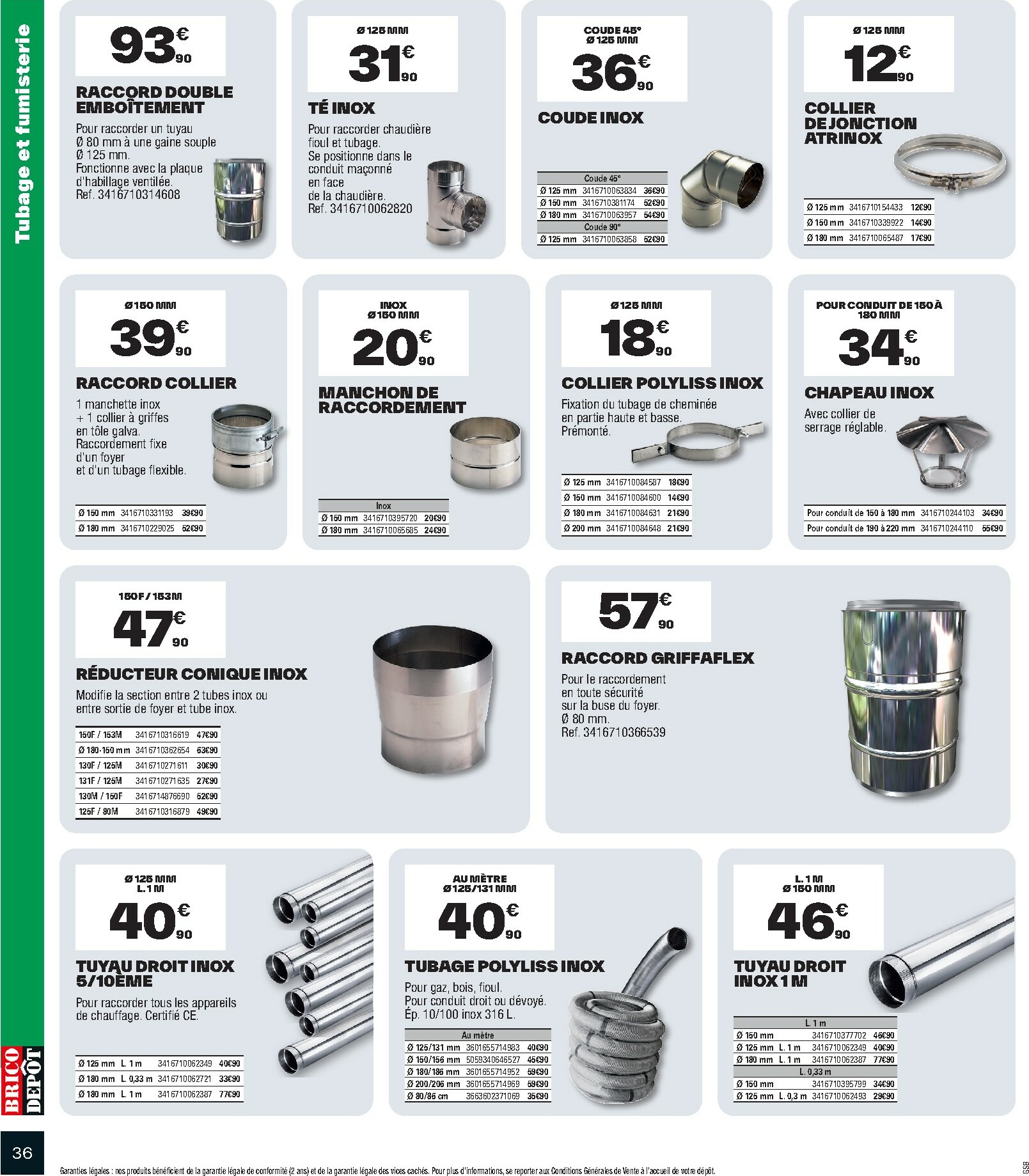 brico-depot - Catalogue Brico Dépôt valable du 10/10 au 23/10 - page: 36