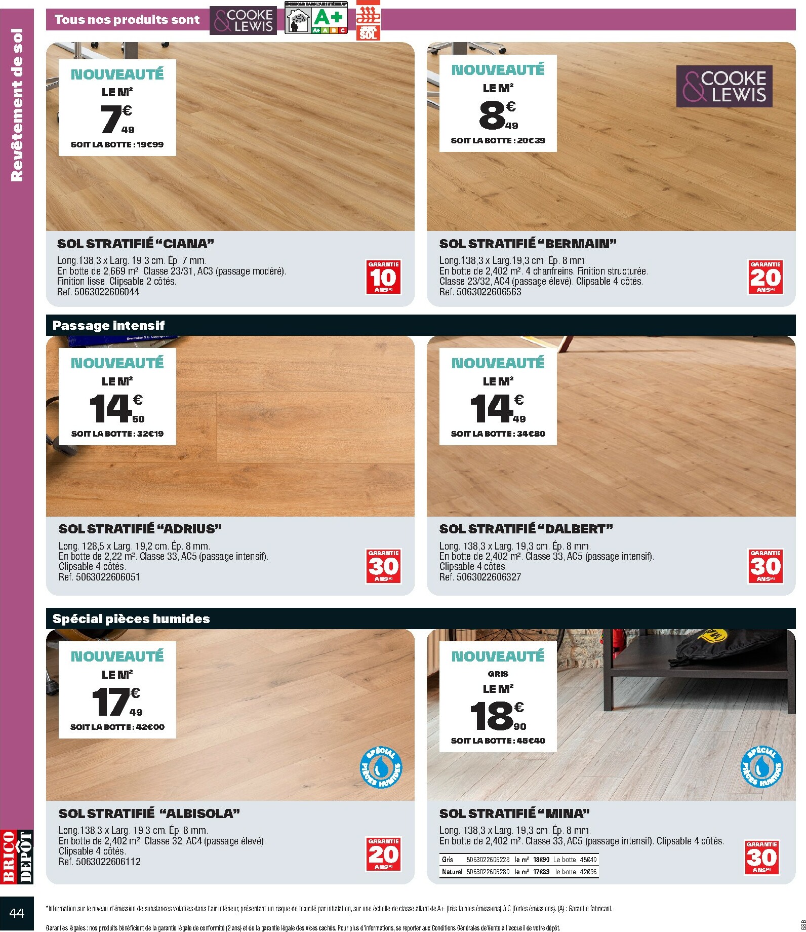 brico-depot - Catalogue Brico Dépôt valable du 10/10 au 23/10 - page: 44