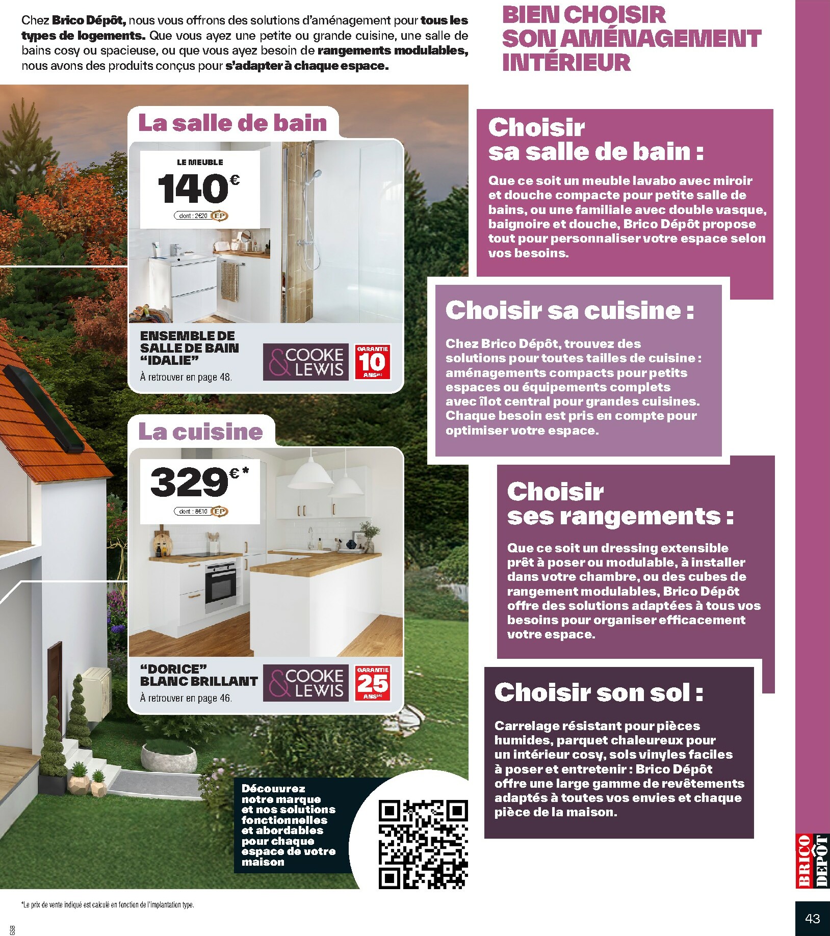 brico-depot - Catalogue Brico Dépôt valable du 10/10 au 23/10 - page: 43