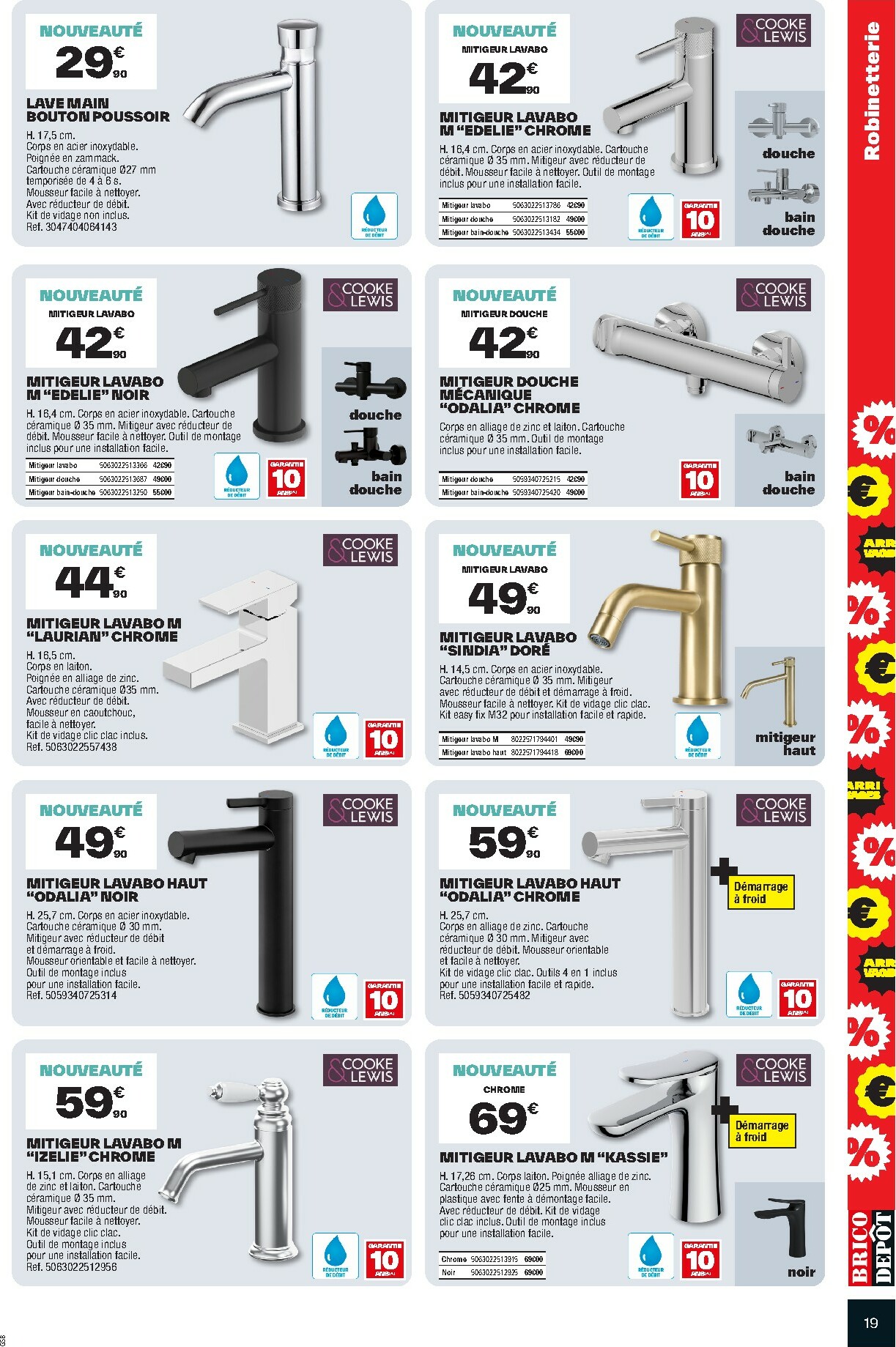brico-depot - Catalogue Brico Dépôt valable du 24/10 au 07/11 - page: 19