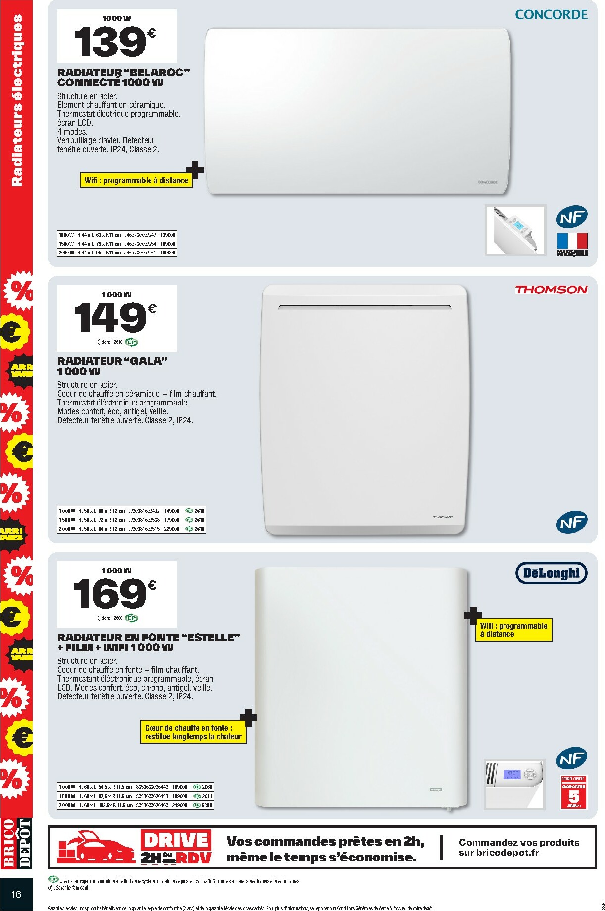 brico-depot - Catalogue Brico Dépôt valable du 24/10 au 07/11 - page: 16