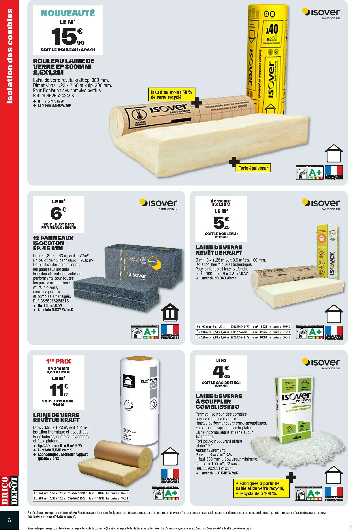 brico-depot - Catalogue Brico Dépôt valable du 08/11 au 21/11 - page: 6